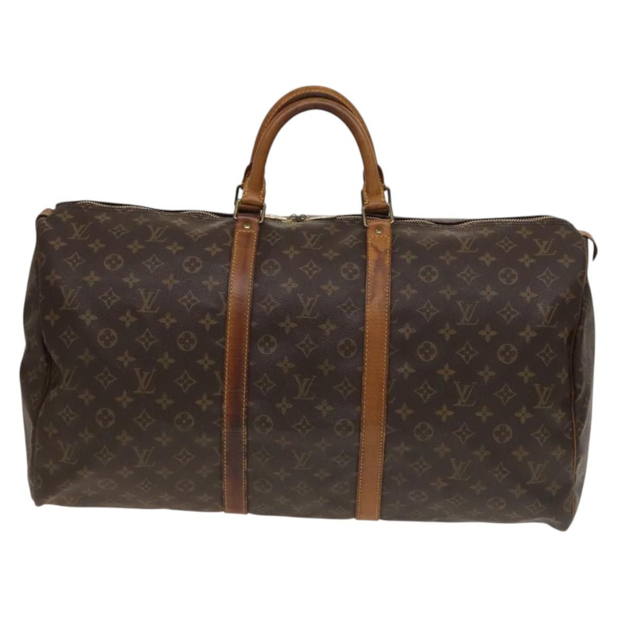 Louis Vuitton LOUIS VUITTON Monogram Keepall 55 Boston Bag M41424 Size ONE SIZE - 13 Thumbnail
