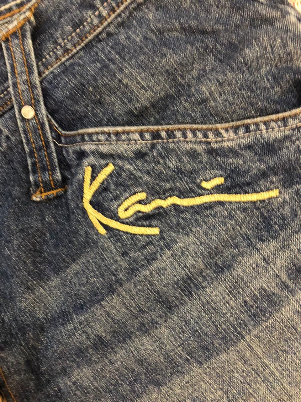 Karl Kani VTG Karl Kani Jeans 38x34 Blue Baggy Denim Y2K Hip Hop Wide Size US 38 / EU 54 - 4 Thumbnail