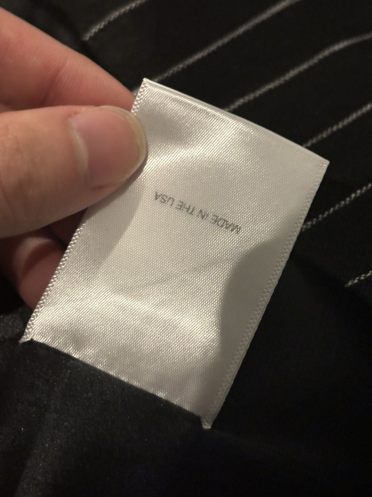 Enfants Riches Deprimes enfants riches deprimes 21fw destroyed stripe blazer Size 48R - 6 Thumbnail