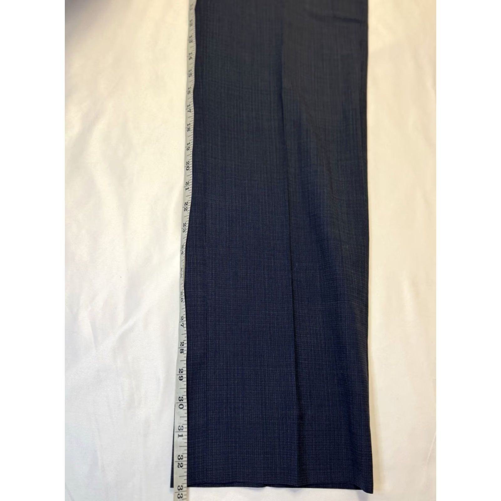 Vintage VINTAGE Ballin Dress Pants Flat Front 33x33 Wool Blue Men 33 Inseam Regular Seasonal Formal Size US 33 - 6 Thumbnail