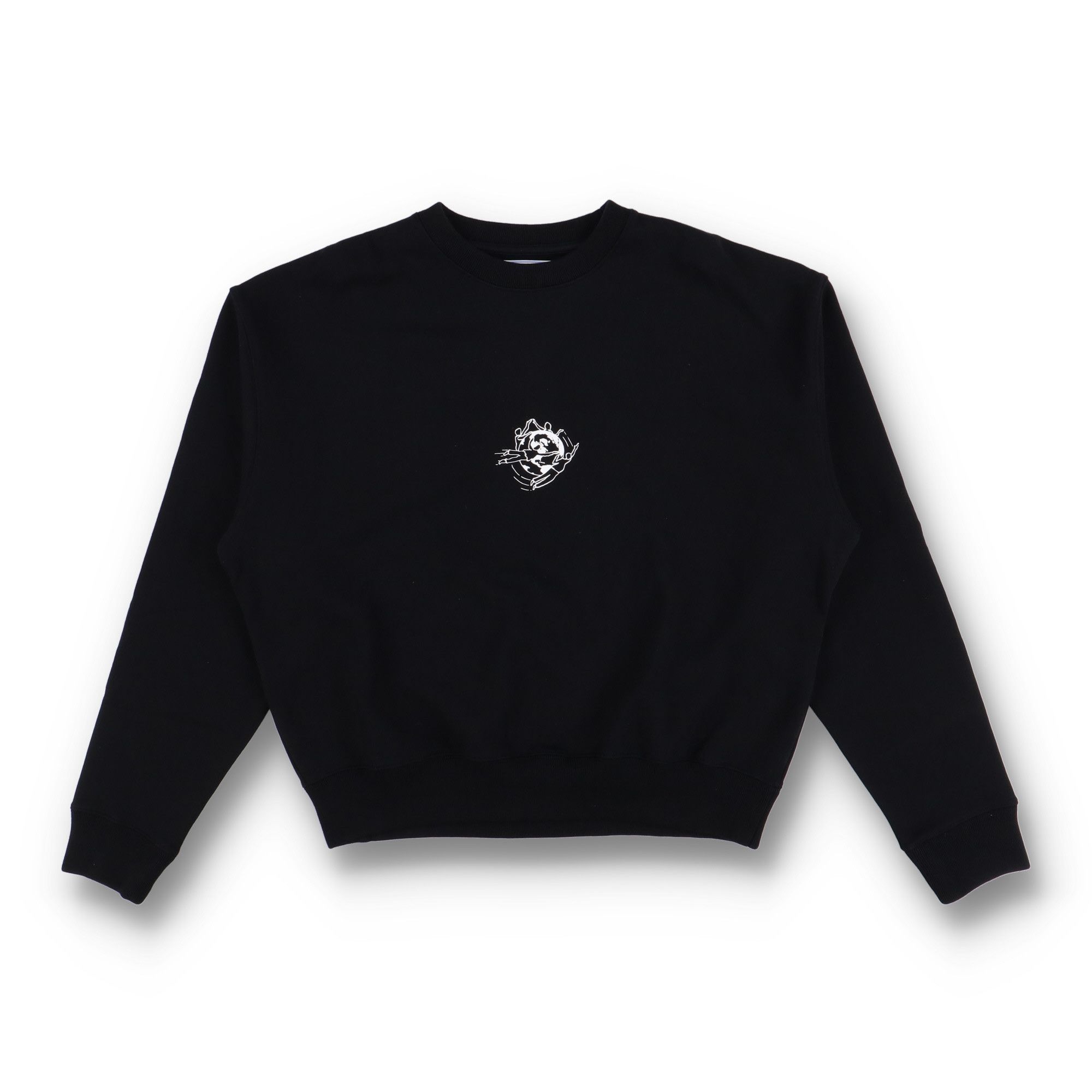 Off-White Black Embroidered Half Arrow Oversized Sweatshirt Size US M / EU 48-50 / 2 - 4 Thumbnail