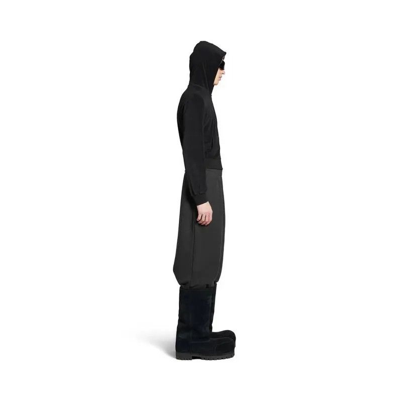 Balenciaga o1tr1nto0426 Activewear Baggy Sweatpants & Joggers in Black Size US 26 / EU 42 - 3 Thumbnail