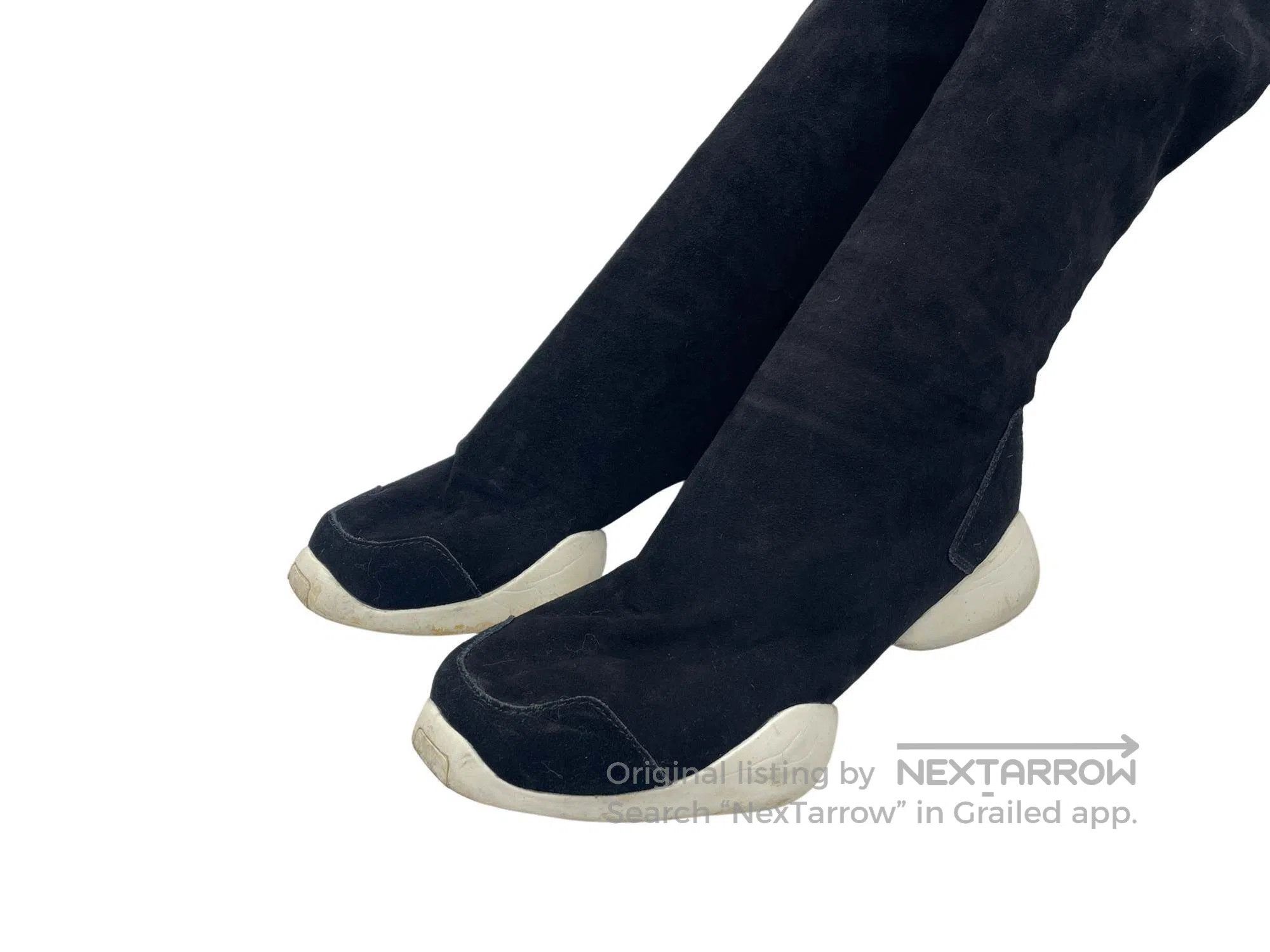 Rick Owens RICK OWENS Tank suede high boots Size US 9.5 / EU 42-43 - 2 Thumbnail