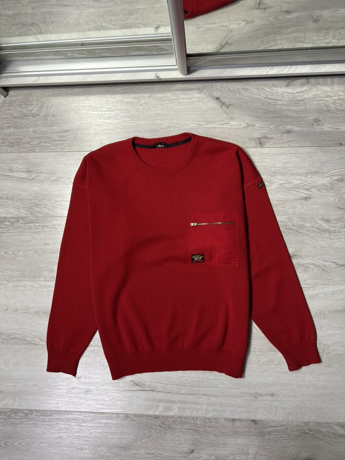 Paul & Shark Vintage Paul & Shark Yachting Wool Crewneck Knitted Sweater Size US L / EU 52-54 / 3 - 1 Thumbnail