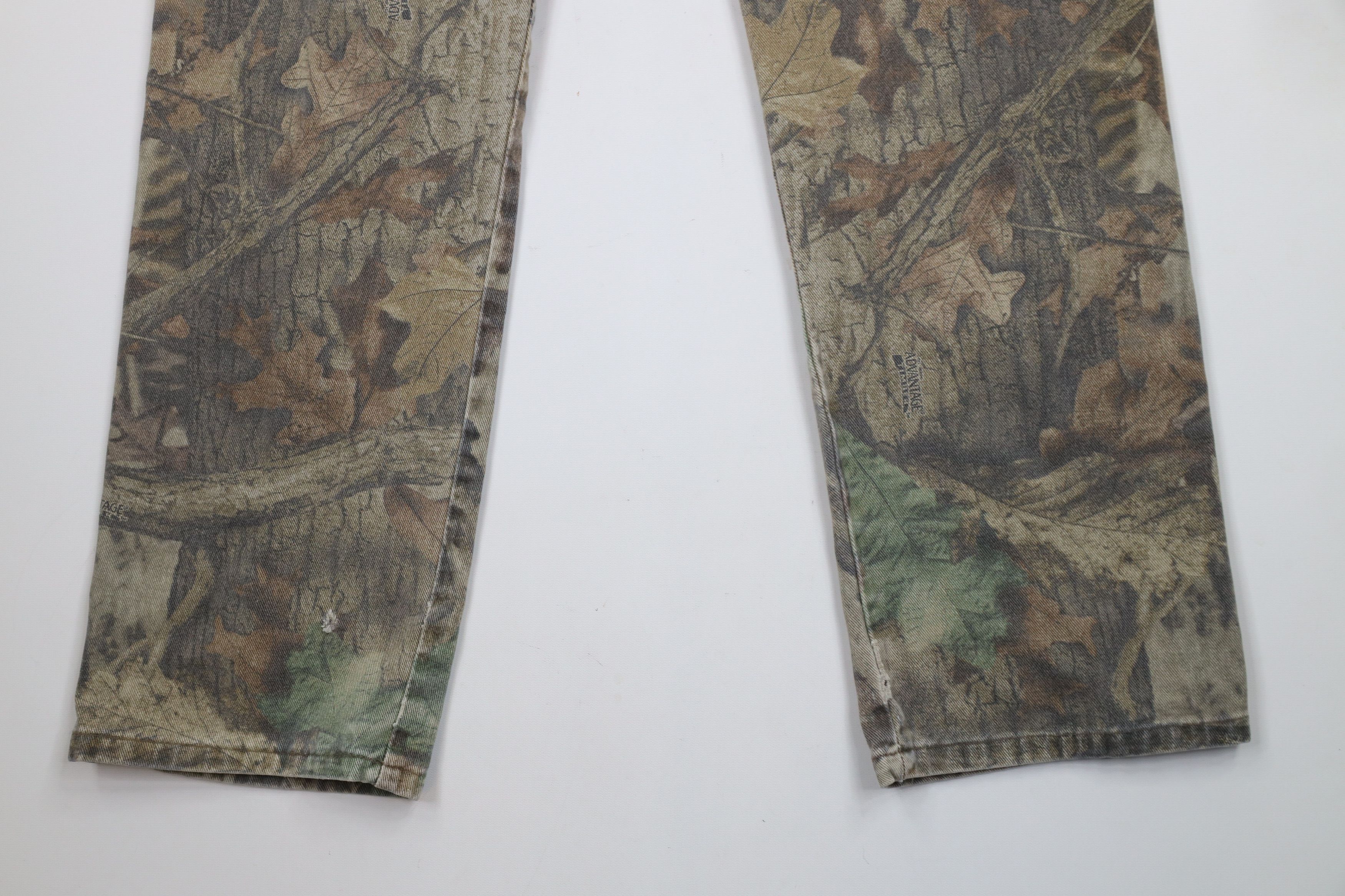 Vintage × Walls Vintage 90s Walls Advantage Timber Camouflage Denim Jeans Size US 34 / EU 50 - 13 Thumbnail
