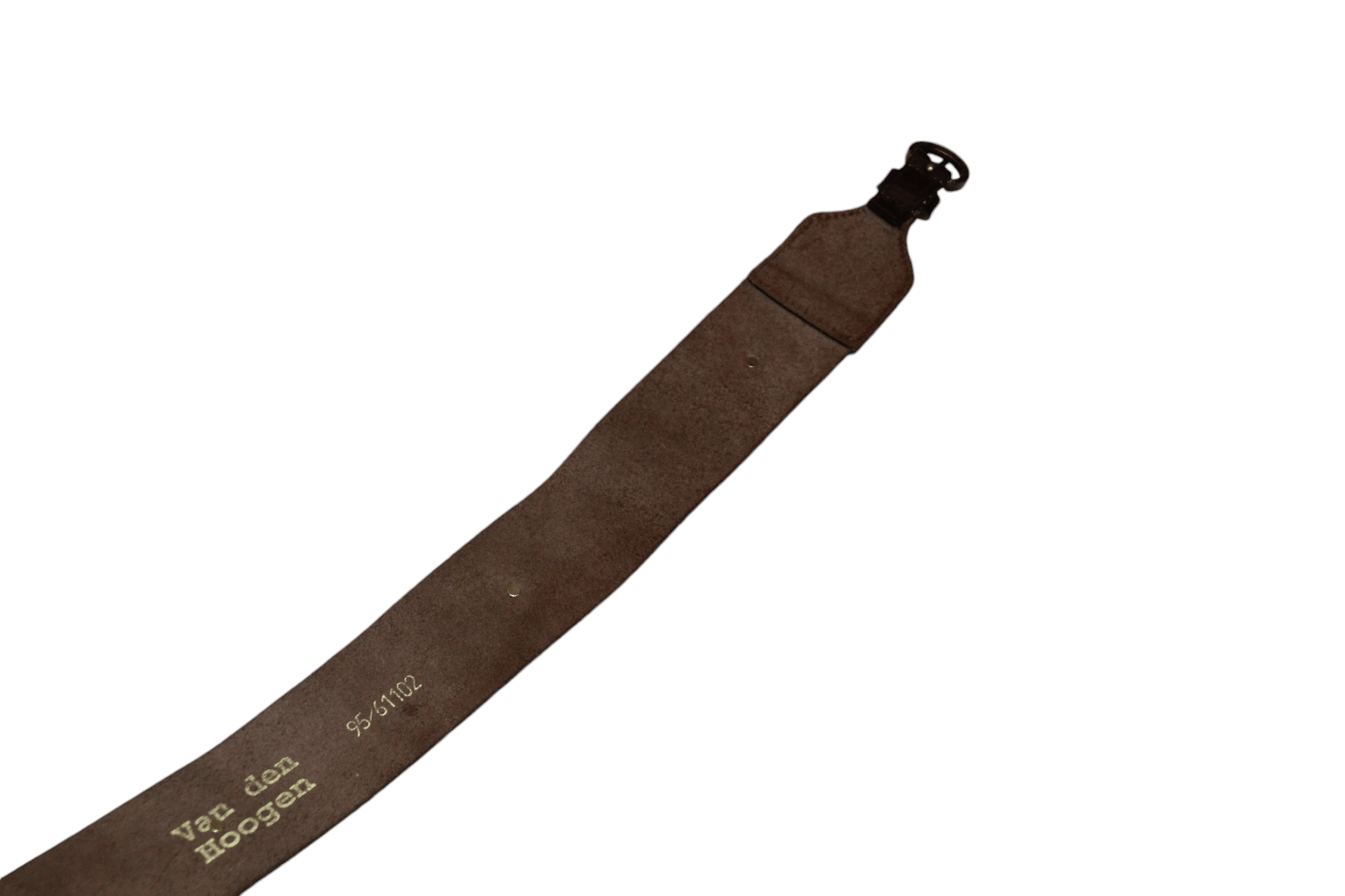 Lieve Van Gorp RARE Van den Hoogen designers leather wide belt Size ONE SIZE - 7 Thumbnail