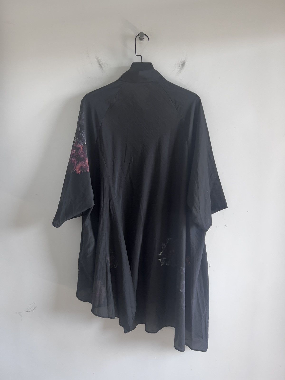 Yohji Yamamoto Yohji Yamamoto Pour Homme CELLULOSE LOAN STAND COLLAR BLOUSE Size US M / EU 48-50 / 2 - 2 Thumbnail