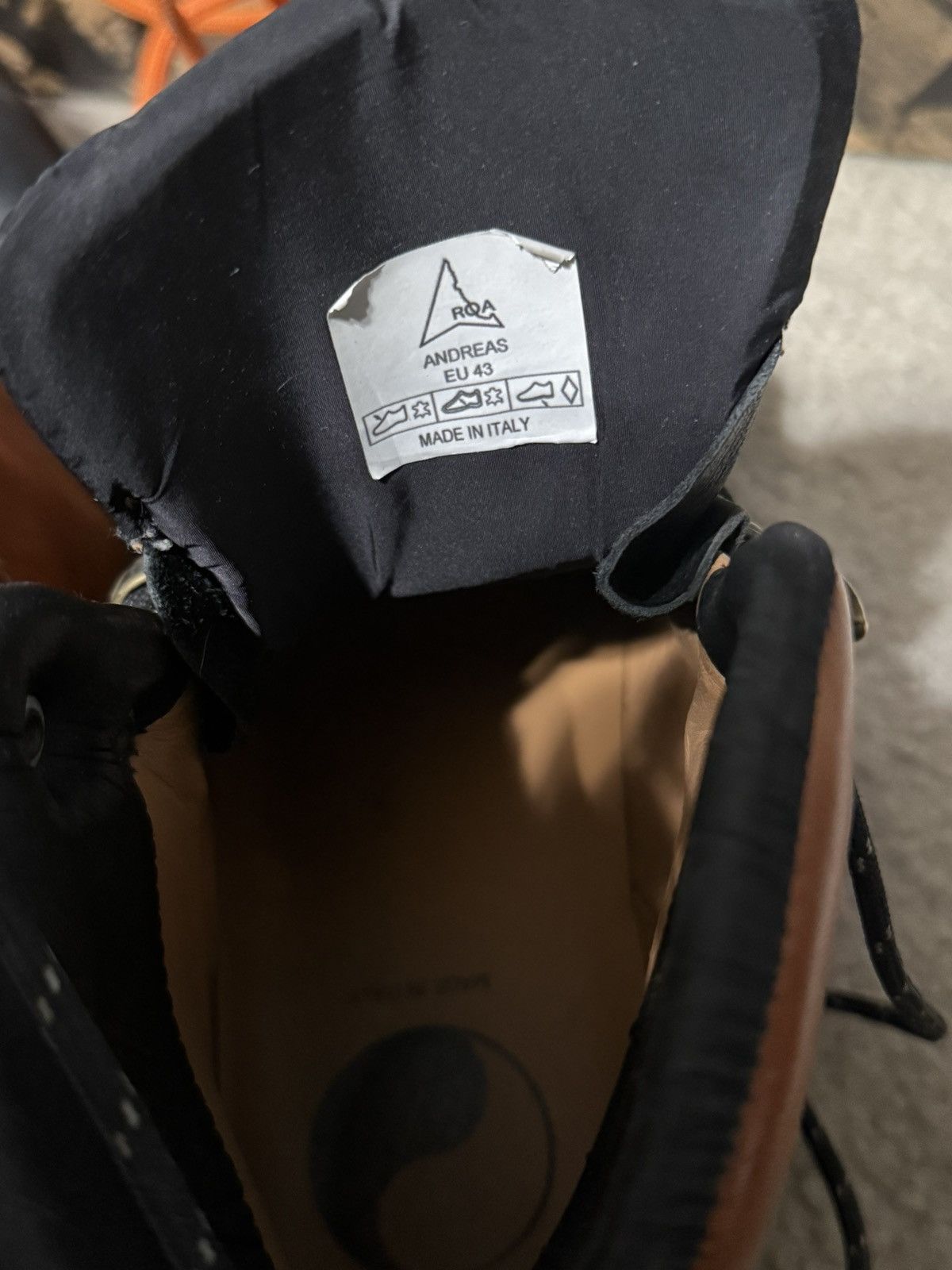 Our Legacy × ROA Roa x Our Legacy Work Shop Andreas Boot Brown Leather Hike Size US 10.5 / EU 43-44 - 7 Thumbnail