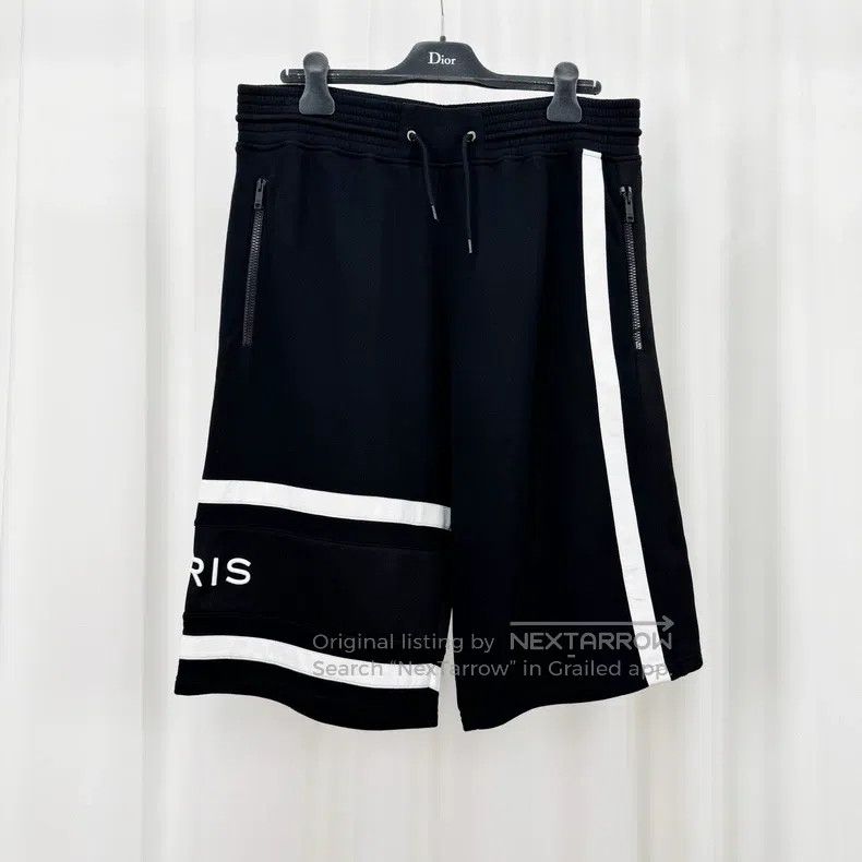 Givenchy Givenchy SizeXL Black Embroidered Letter Shorts (Size XL) Size US 30 / EU 46 - 1 Thumbnail