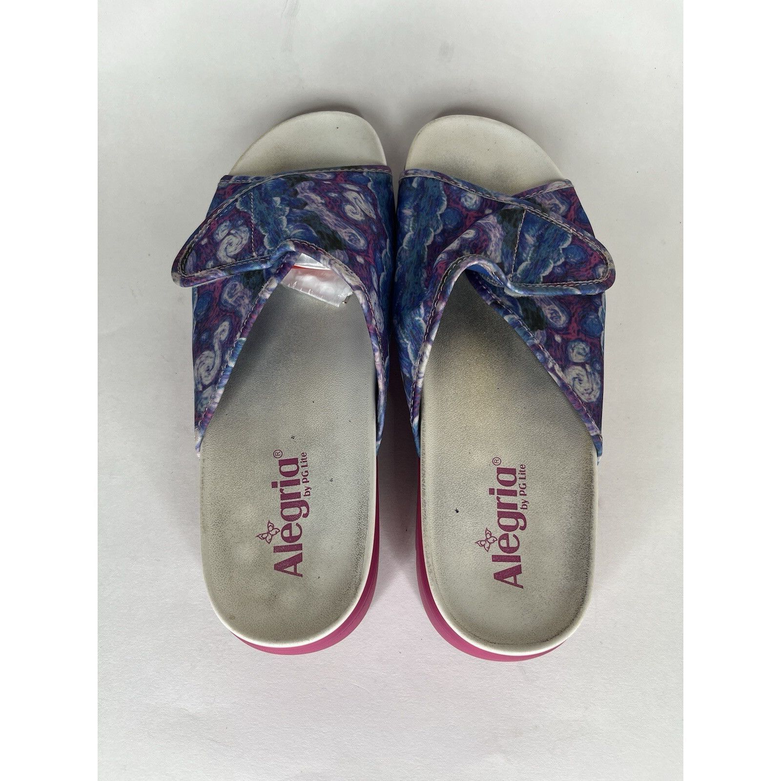 Allegri Alegria AIR-267 AIRIE Such A Monet Platform Slide Sandals Wo Size US 10.5 / IT 40.5 - 4 Thumbnail