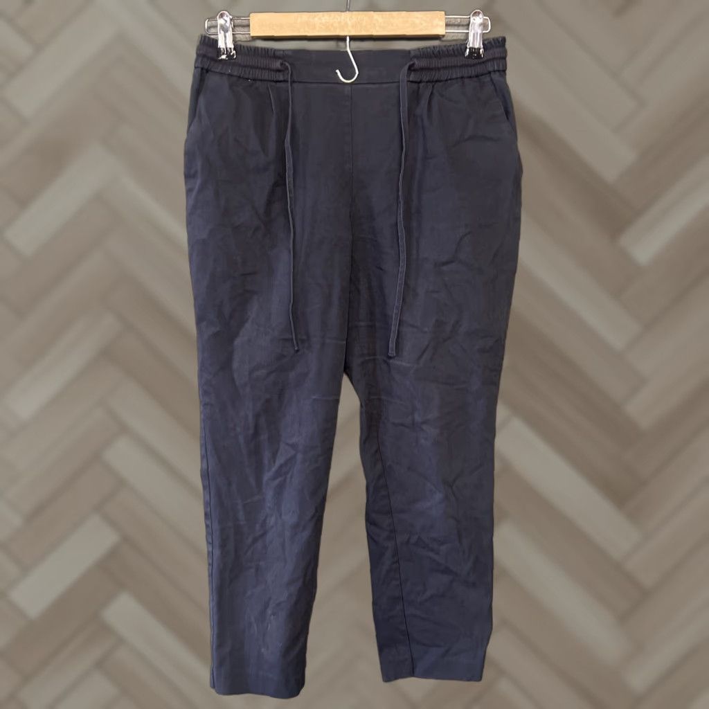 Zara Zara Pants Women's Dress Pants Gray M Drawstring Medium Size 32" / US 10 / IT 46 - 1 Thumbnail