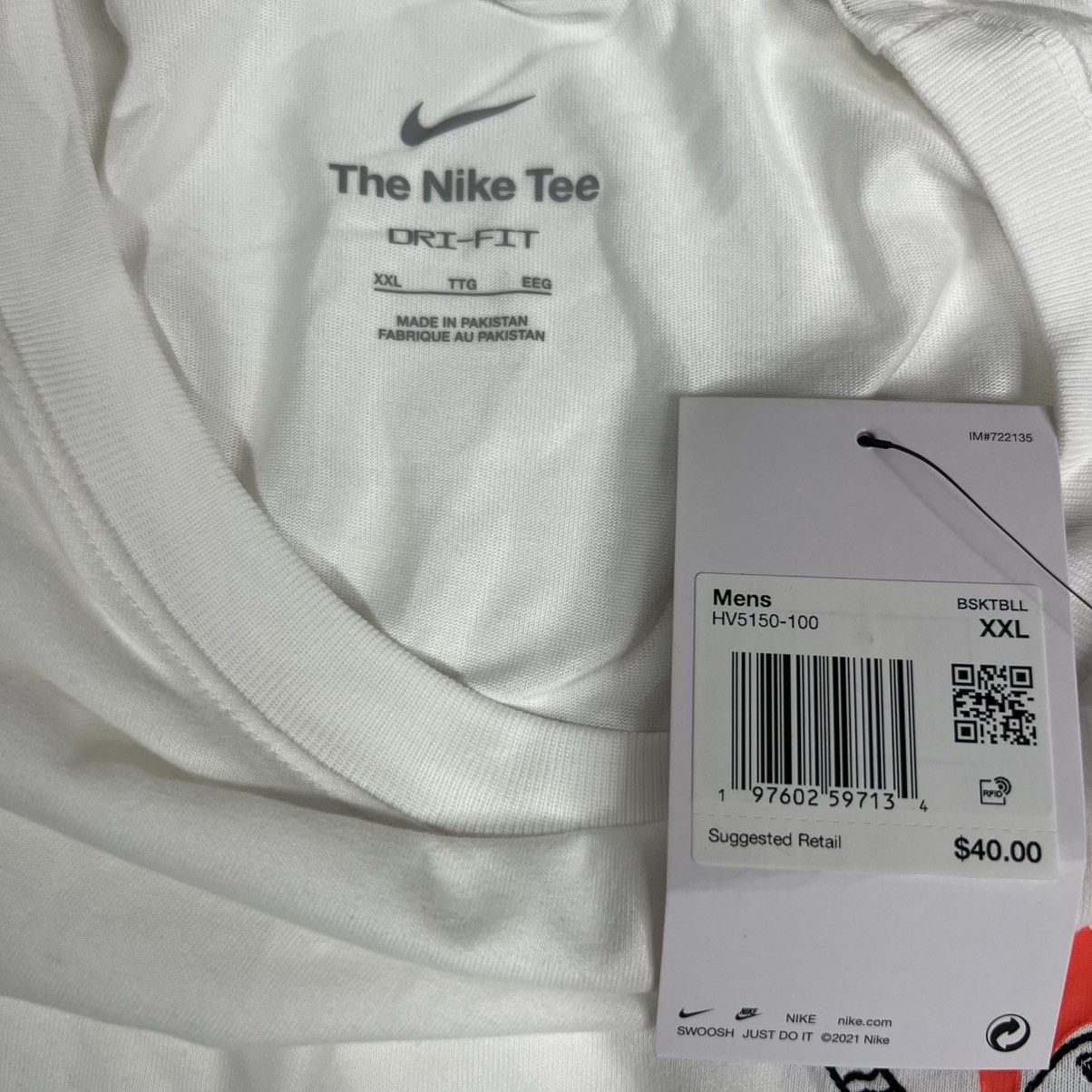 Nike Nike Kobe Dri-FIT Stockings T-Shirt HV5150-100 2XL Size US XXL / EU 58 / 5 - 4 Thumbnail