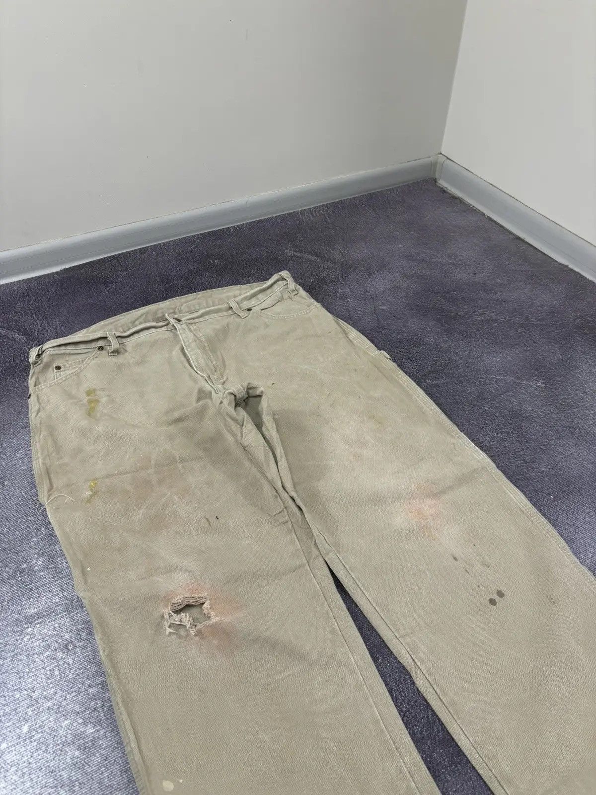 Dickies × Vintage Vintage Dickies American Workwear Hype Baggy Pants Jeans Size US 38 / EU 54 - 7 Thumbnail