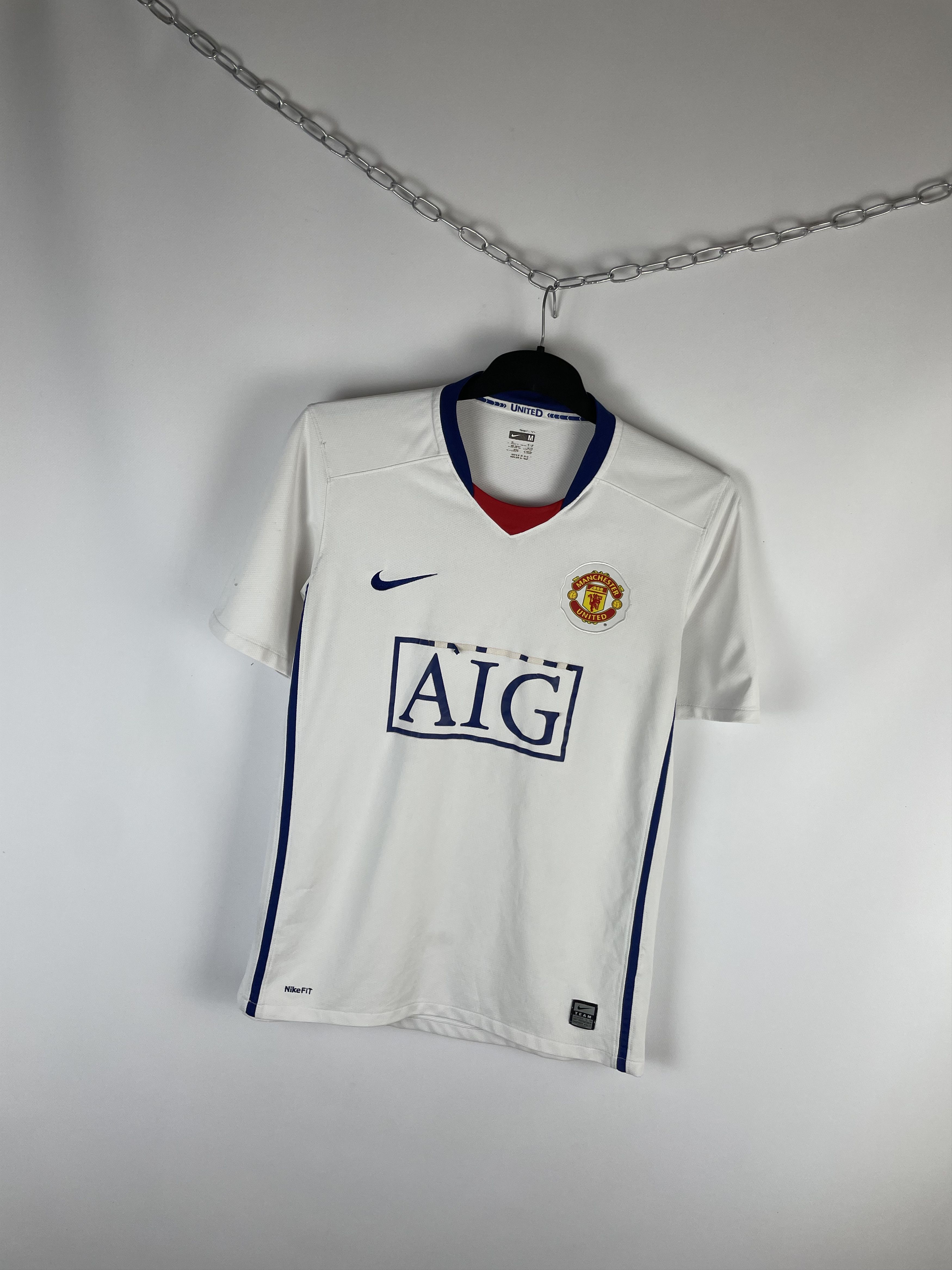 Nike Manchester United Nike jersey tee T-shirt AIG Size US M / EU 48-50 / 2 - 2 Thumbnail