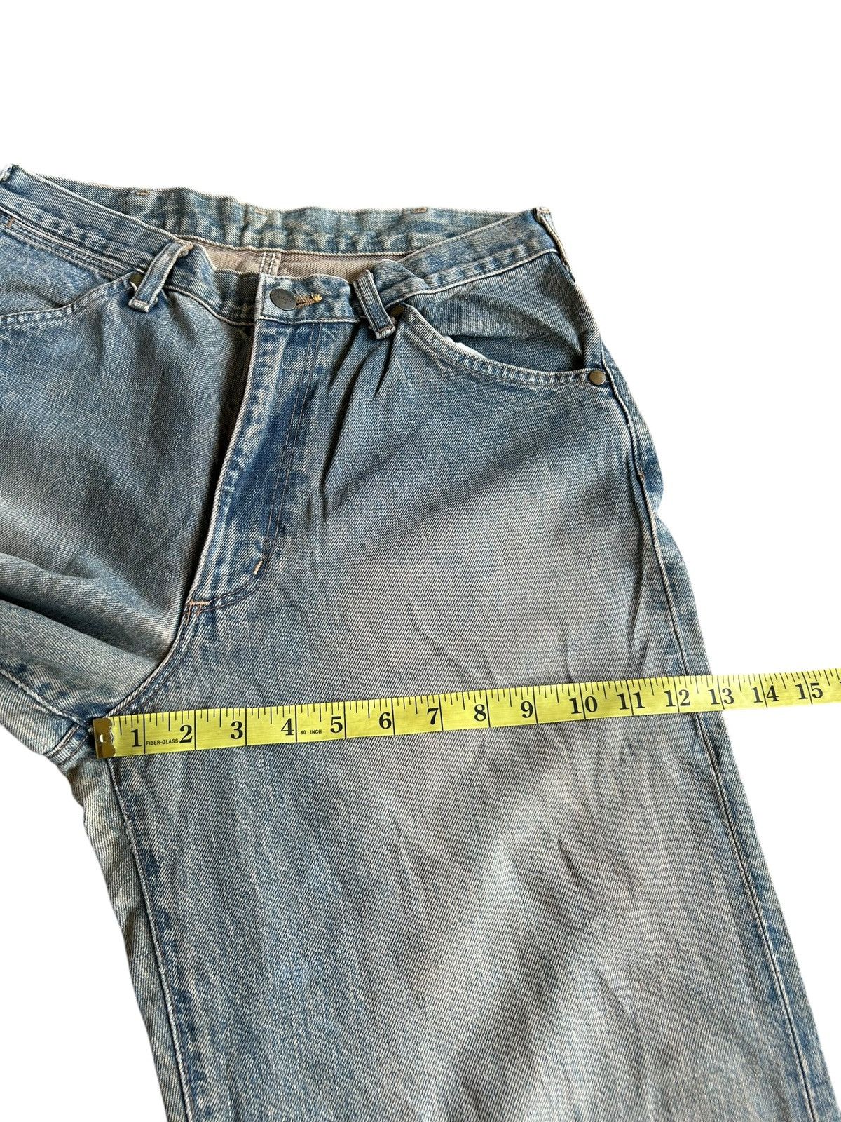 Japanese Brand × Kapital × Vintage Wrangler Selvedge Baggy Distressed Denim Jeans Rusty Size US 31 - 14 Thumbnail