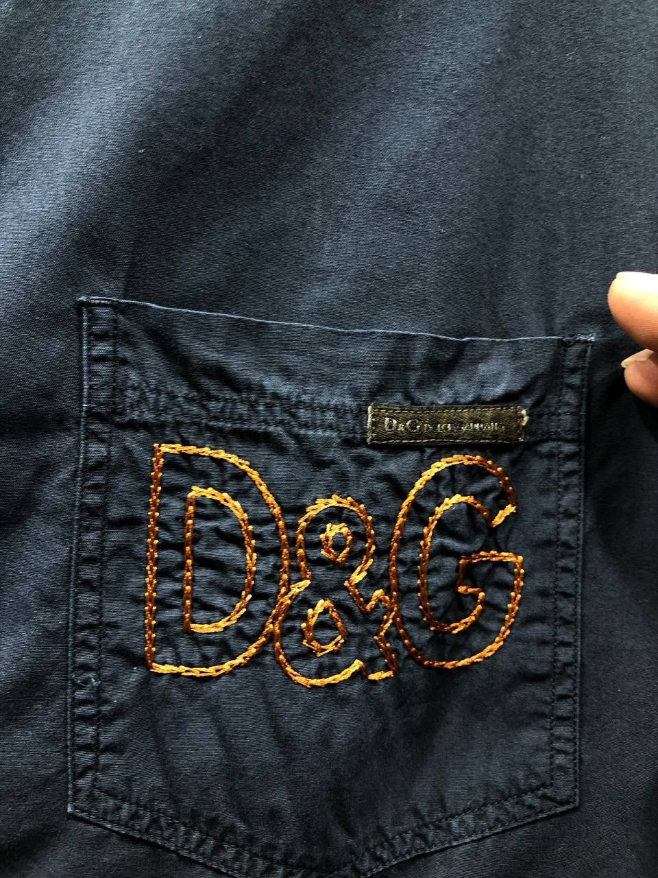 Dolce & Gabbana Mens Vintage Dolce & Gabbana Shirt Button Up Big Logo Size US XL / EU 56 / 4 - 6 Thumbnail