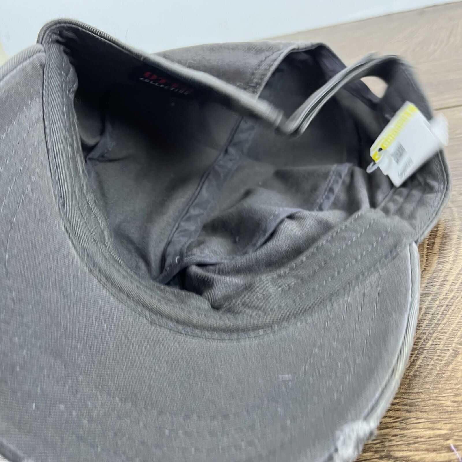Other Womens Flower Hat Gray Hat Adjustable Hat Gray Adult Hat Size ONE SIZE - 12 Thumbnail