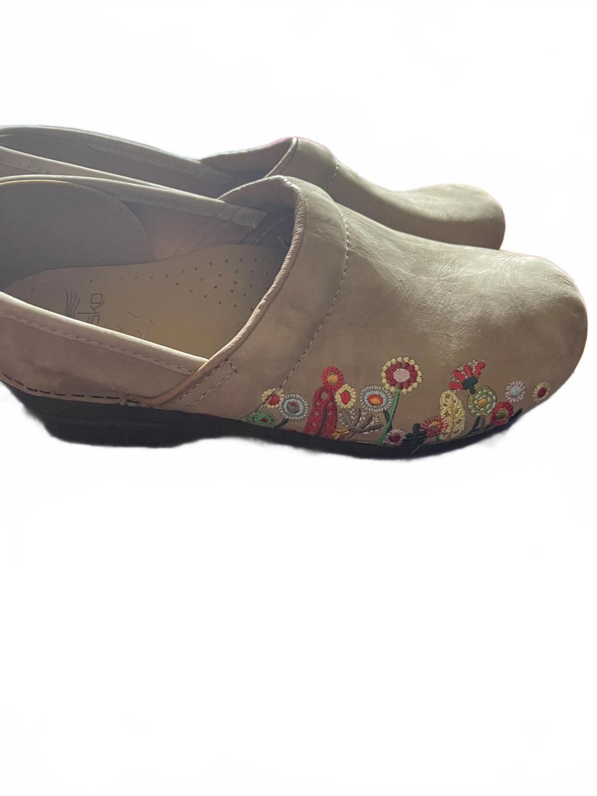 Designer Dansko embroidered clogs Size US 8.5 / IT 38.5 - 2 Thumbnail