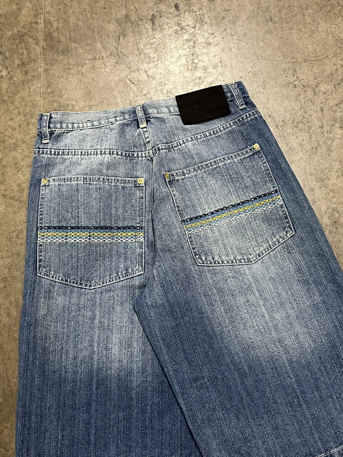 Southpole × Vintage Southpole baggy fit jorts skater streetwear hype rare y2k Size US 30 / EU 46 - 4 Thumbnail