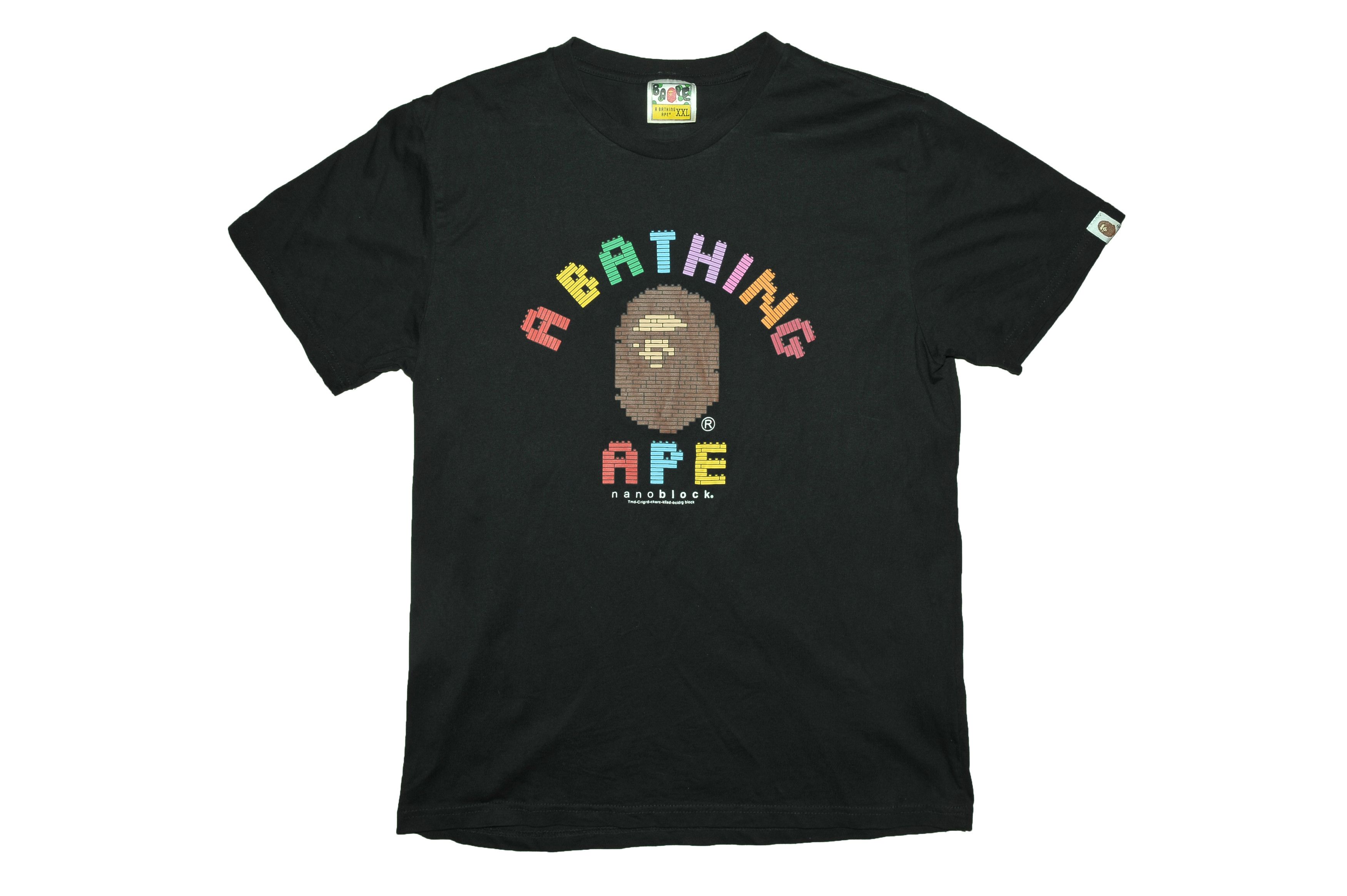Bape A Bathing Ape Nano Blocks T-shirt Size US XXL / EU 58 / 5 - 1 Thumbnail