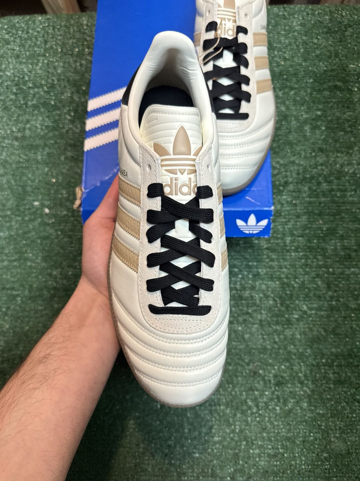 Adidas Adidas Samba Off White Magic Beige Size 10.5 Size US 10.5 / EU 43-44 - 2 Thumbnail