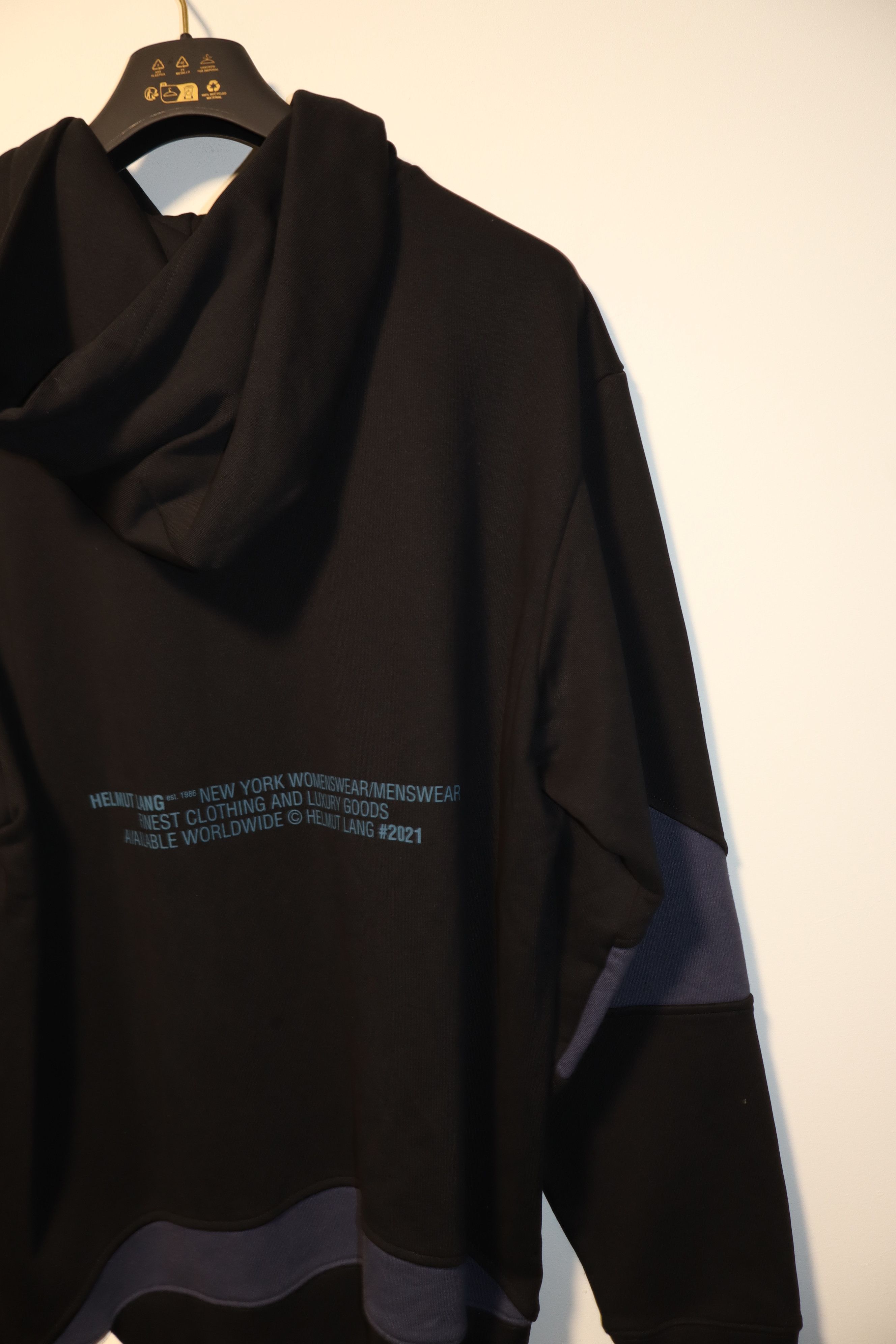 Helmut Lang Logo print hoodie Size US M / EU 48-50 / 2 - 10 Thumbnail
