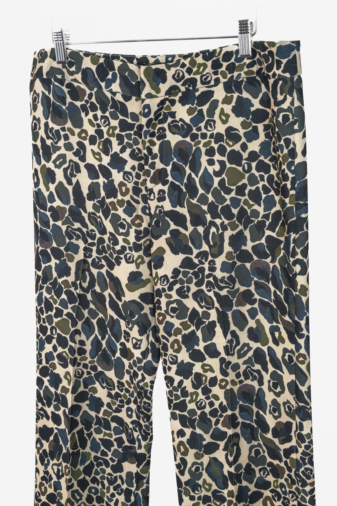 SMYTHE Smythe Green Floral Camo Pants Size 35" - 3 Thumbnail