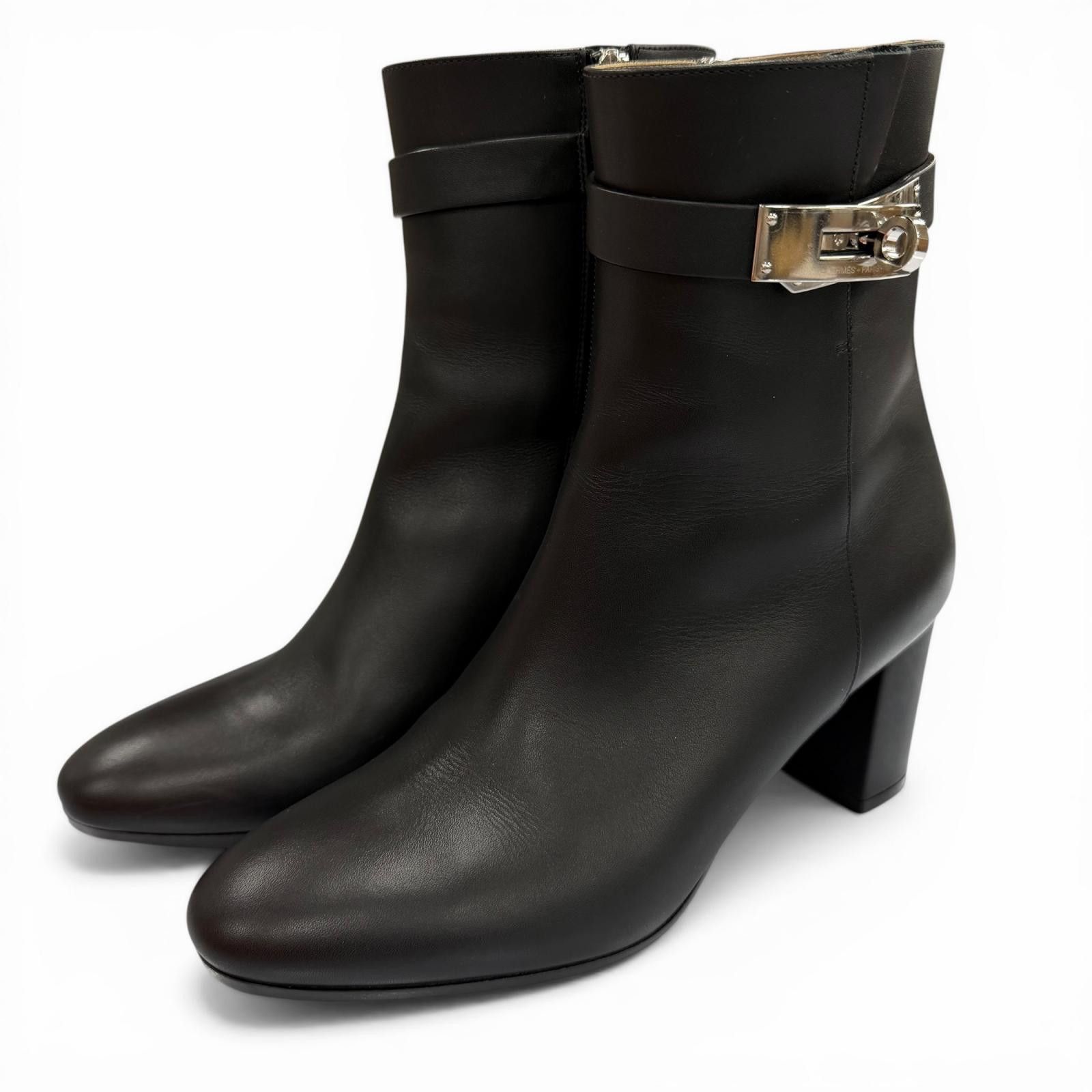 Hermes Hermes Hermes Saint Germain Leather Boots Leather Shoes DUTY FREE for USA Size ONE SIZE - 1 Thumbnail