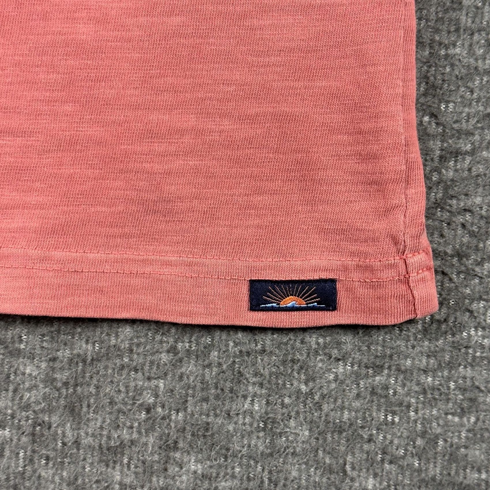 Faherty Faherty Shirt Mens XS Pink Cotton Pocket Crewneck Tee T-Shirt Soft Casual Size US XS / EU 42 / 0 - 4 Thumbnail
