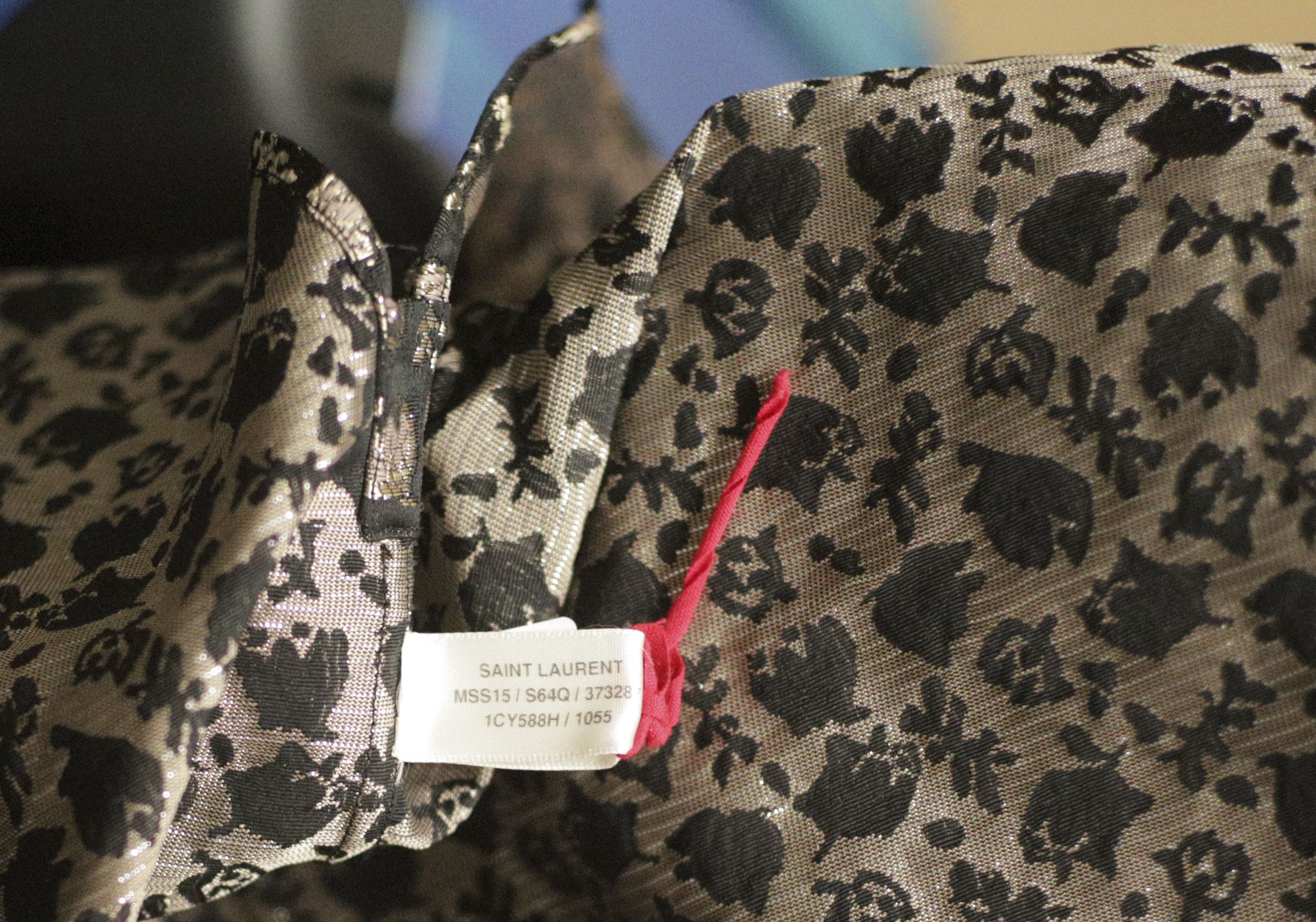 Hedi Slimane × Saint Laurent Paris Saint Laurent SS15 surf sound dress shirt (gold) Size US M / EU 48-50 / 2 - 3 Thumbnail