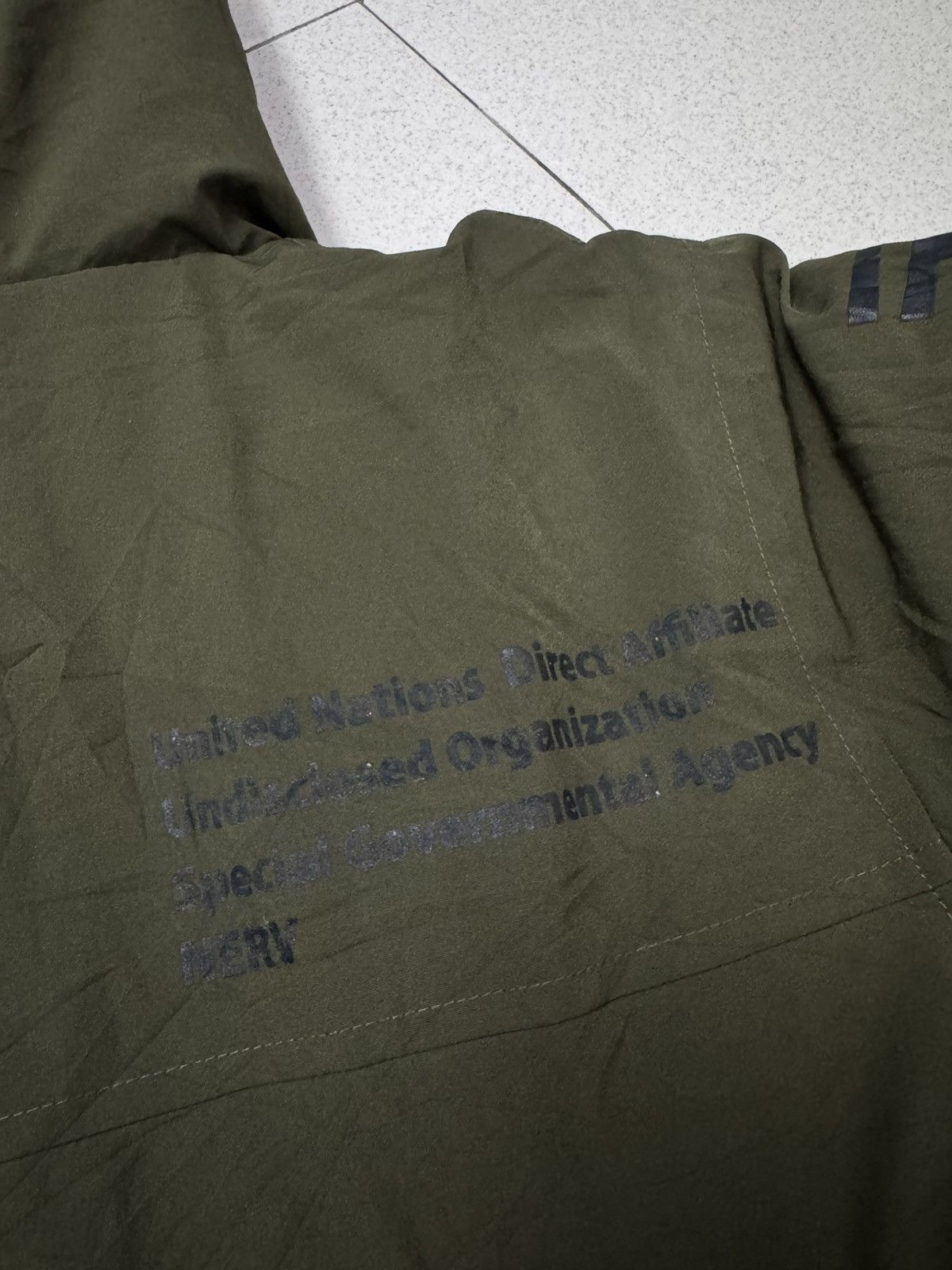 Anime VINTAGE EVANGELION NERV BOMBER JACKET HOODIE Size US XL / EU 56 / 4 - 10 Thumbnail