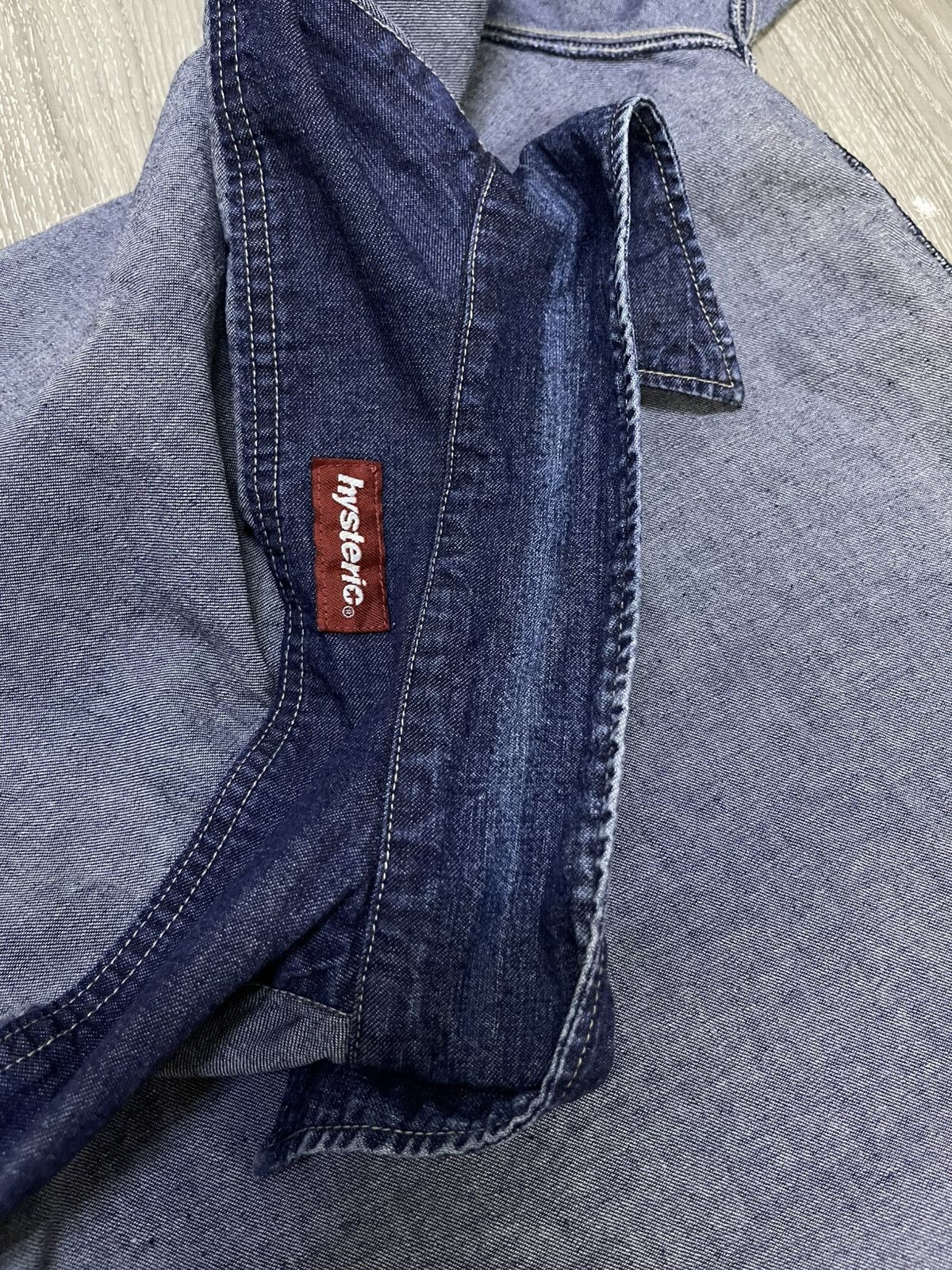 Hysteric Glamour 🔥Hysteric Glamour🔥 Denim Short Sleeve Size US L / EU 52-54 / 3 - 20 Thumbnail