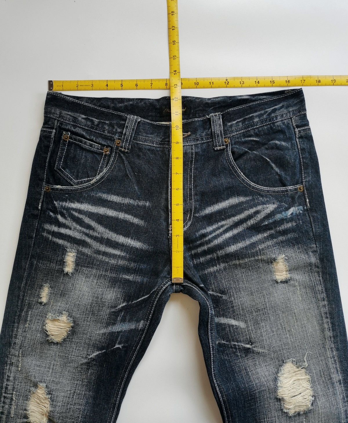 Tornado Mart Beach Sound Flared Bootcut Zipper Jeans Size US 34 / EU 50 - 14 Thumbnail