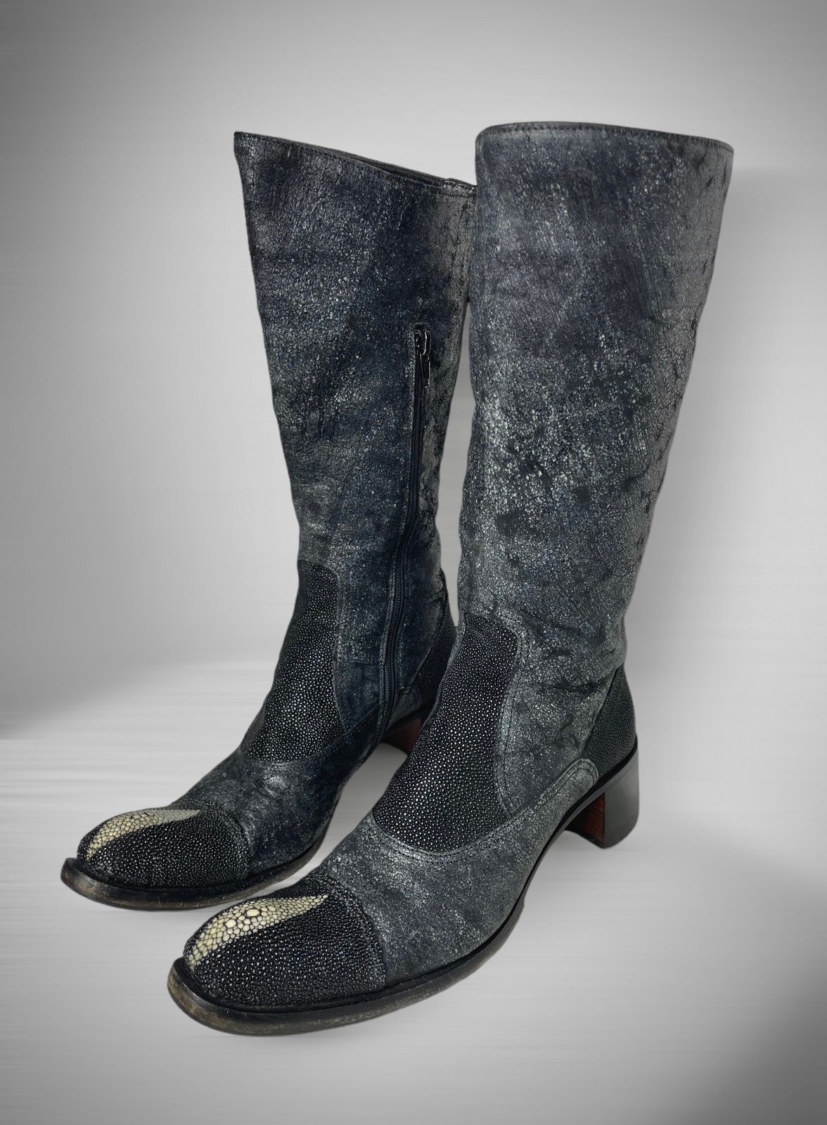 Gianni Barbato Vintage Gianni Barbato cowboy western Boots genuine leather Size US 6 / IT 36 - 2 Preview