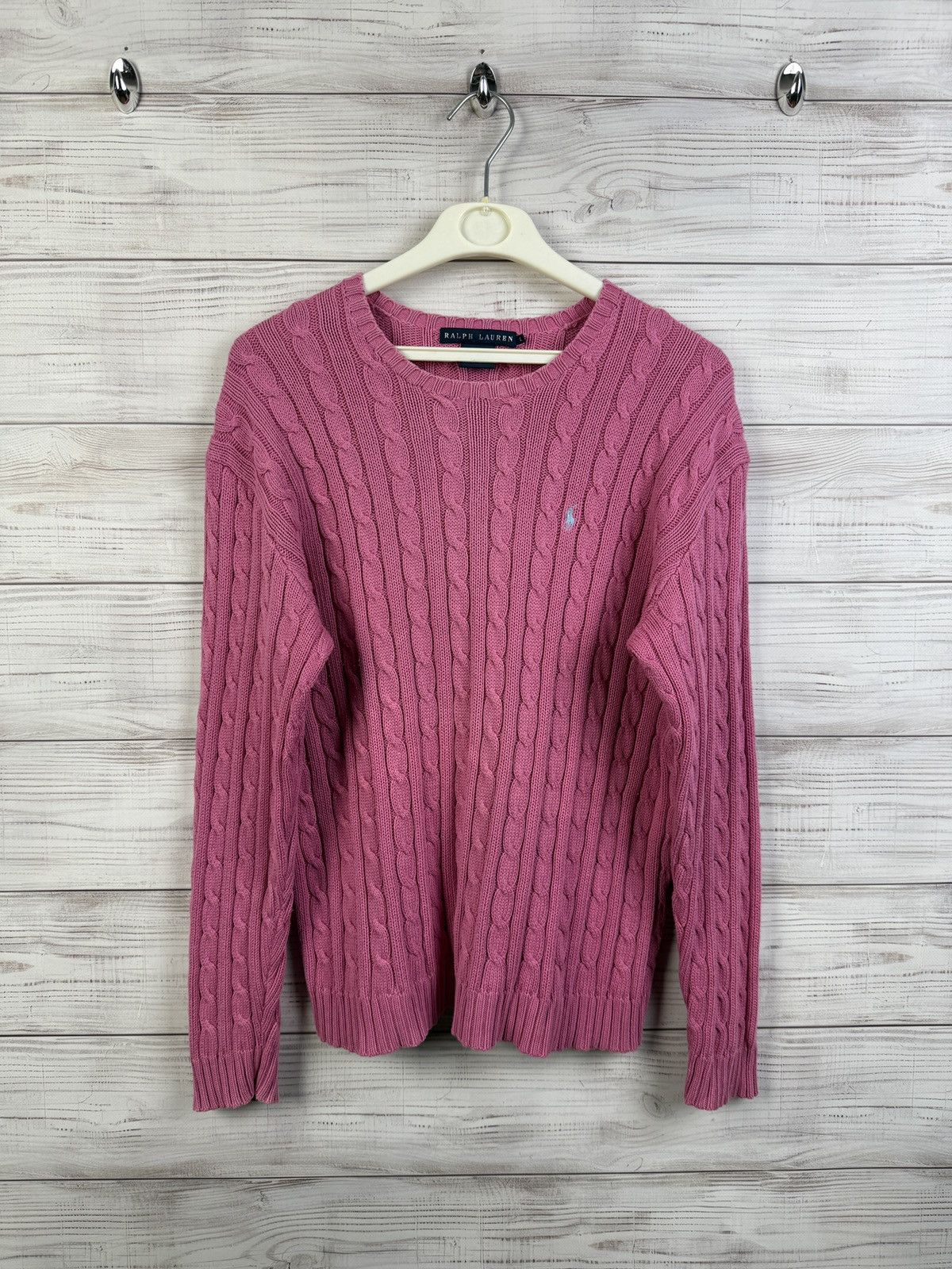 Ralph Lauren Polo Ralph Lauren Kable Knit Sweater Women’s Size L Size L / US 10 / IT 46 - 1 Thumbnail