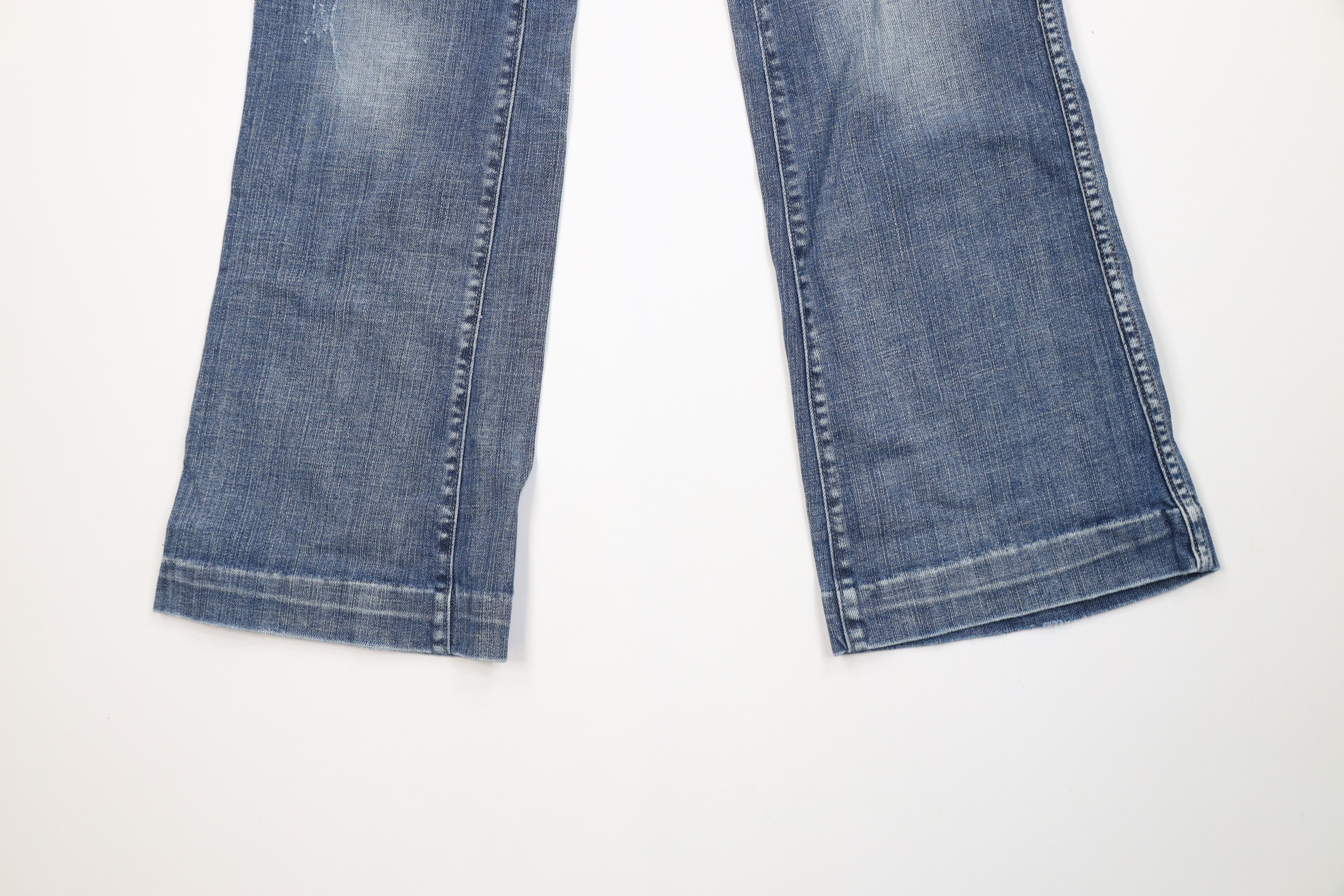 American Eagle Outfitters Vintage 90s Y2K American Eagle Outfitters Wide Leg Jeans Size 30" / US 8 / IT 44 - 4 Thumbnail
