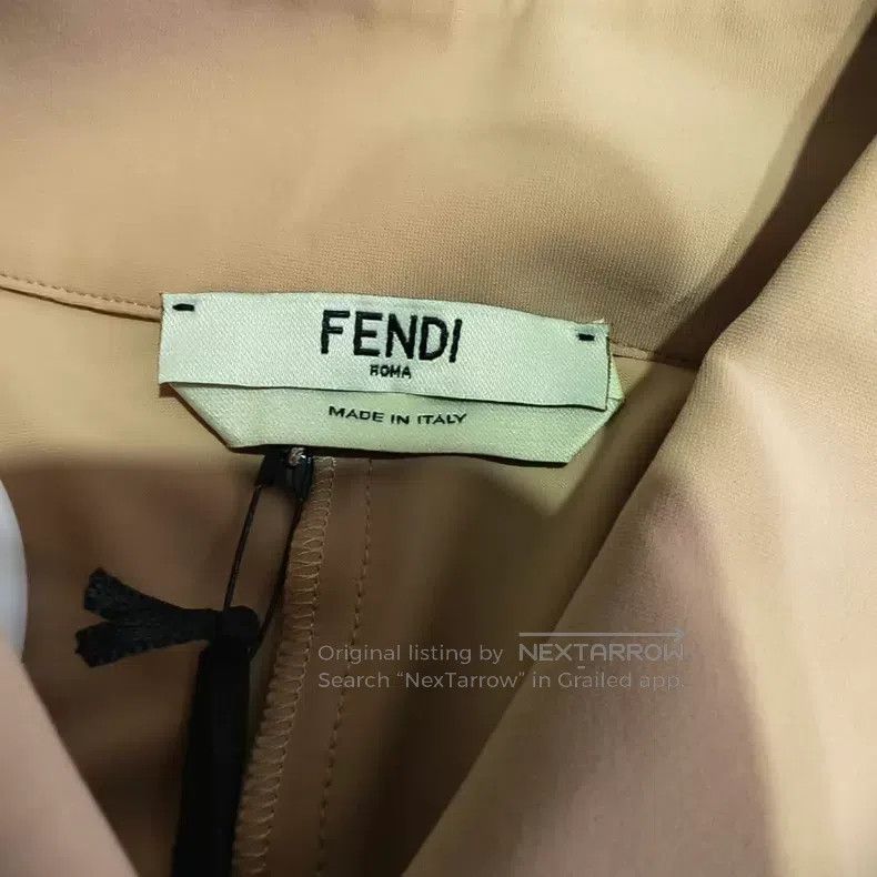 Fendi Fendi Color Block Printed Double F Logo Shirt Size XXS / US 00 / IT 34 - 3 Thumbnail