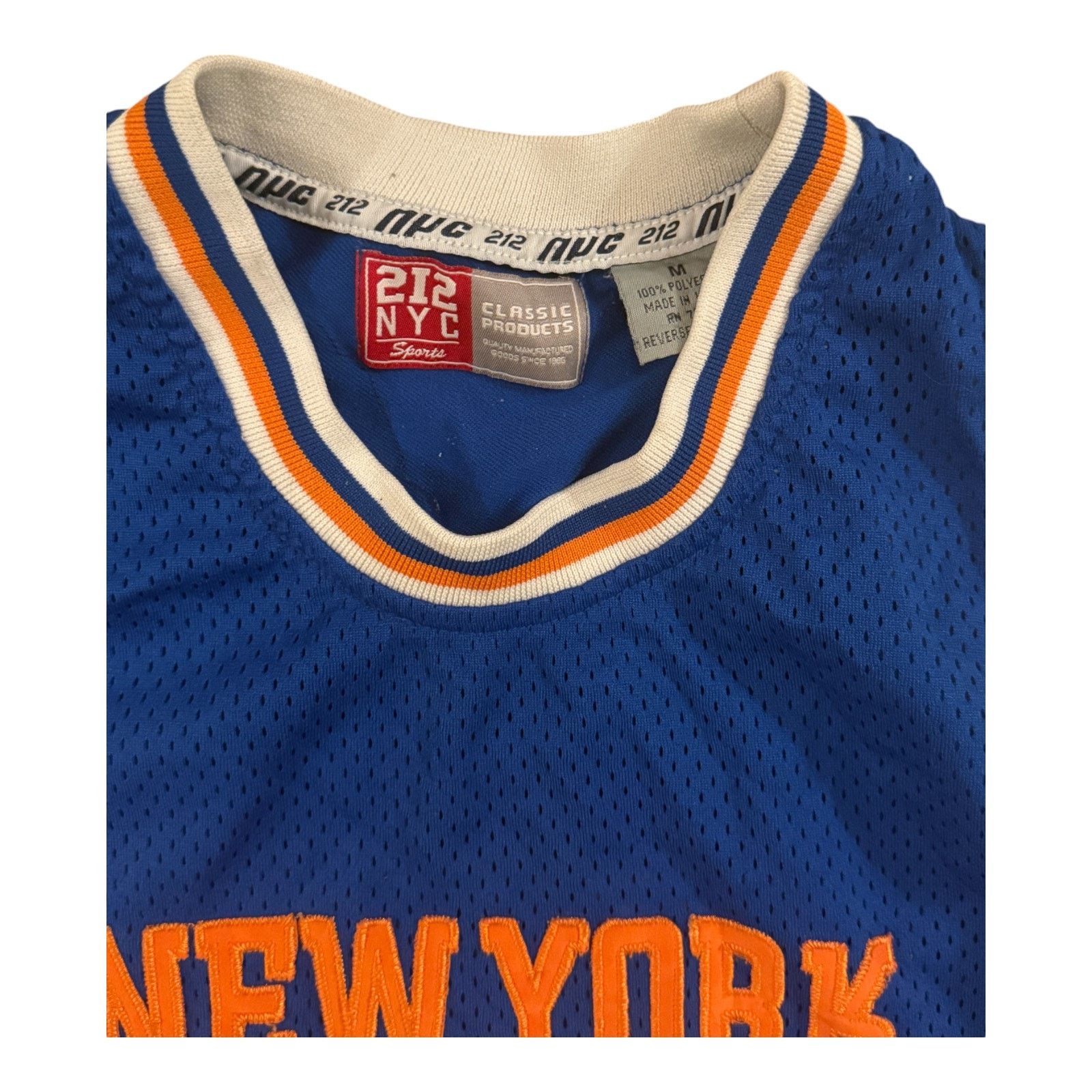 & Other Stories New York Knicks #8 Jersey Mens Medium Blue 212 NYC Size US M / EU 48-50 / 2 - 3 Thumbnail