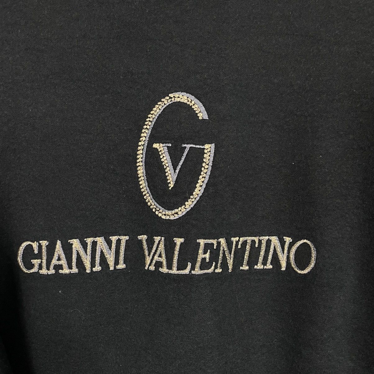 Japanese Brand Gianni Valentino Big Logo Sweatshirt Size US S / EU 44-46 / 1 - 10 Thumbnail