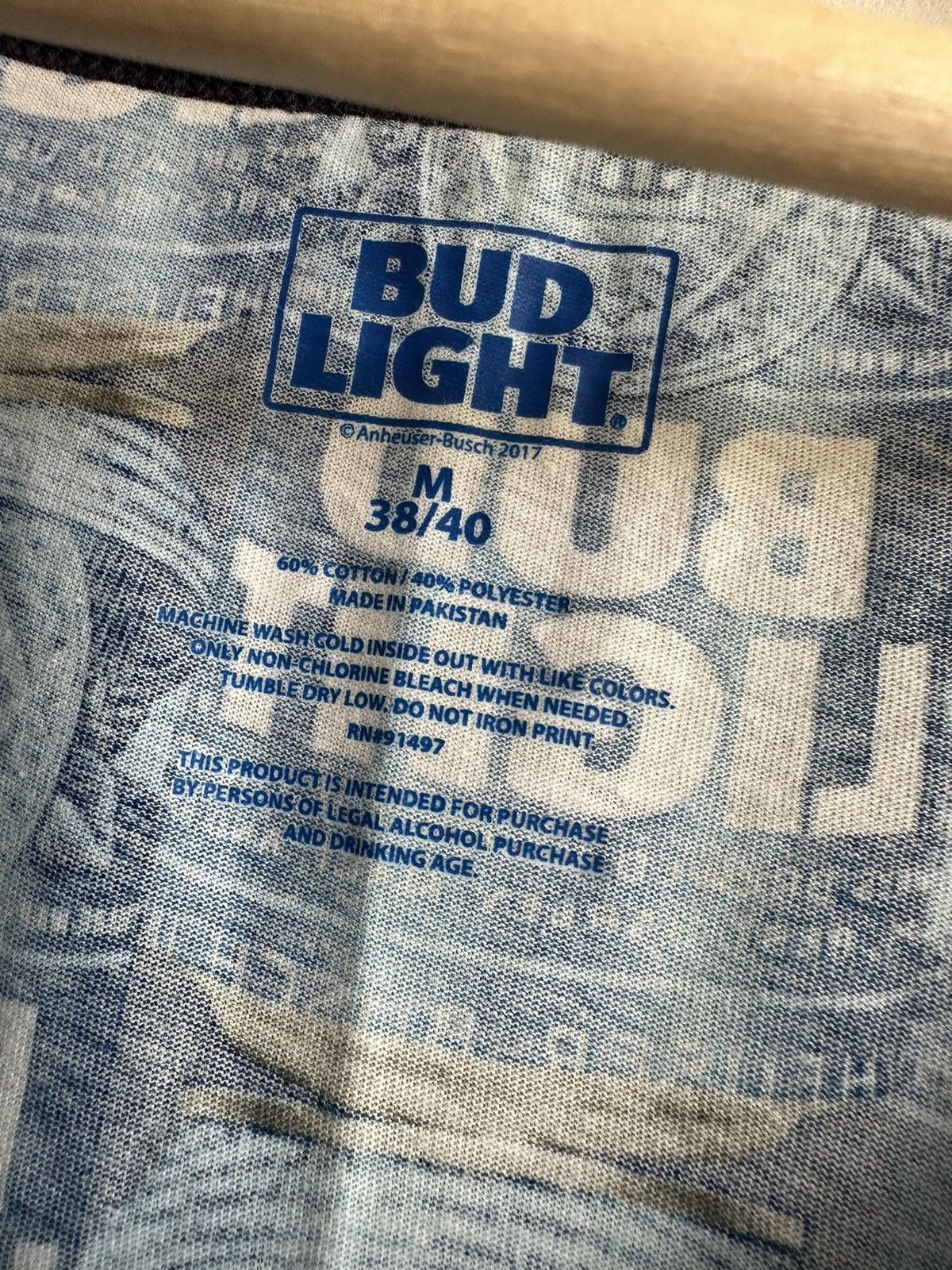 Other Budlight fullprint tanktop streetwear beer rare swag drip Size US M / EU 48-50 / 2 - 4 Thumbnail