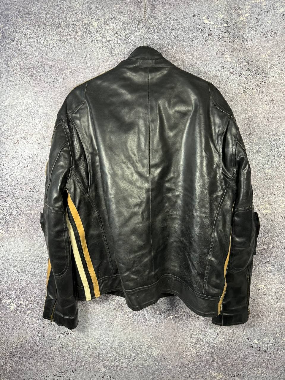 Leather SUPERIOR Leather Motorcycle Lacket 2XL Dainese Alpinestar Size US XXL / EU 58 / 5 - 18 Thumbnail