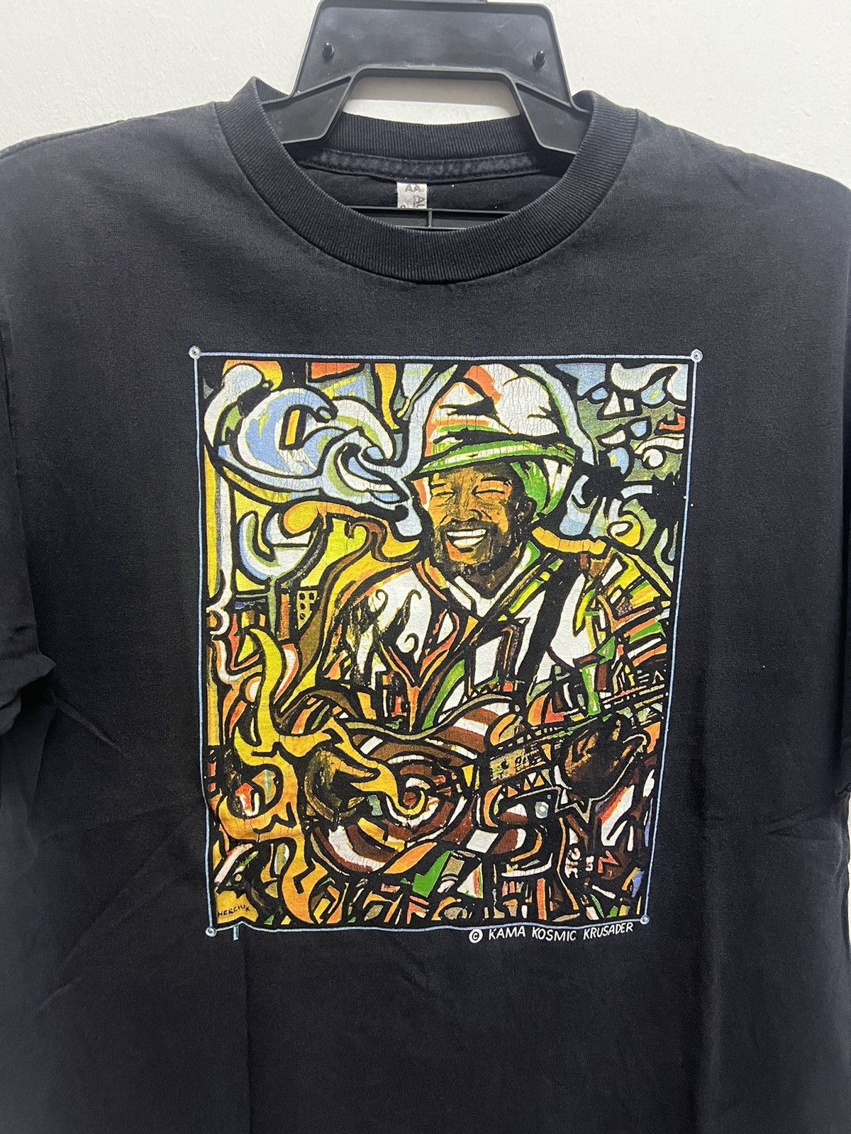 Band Tees × Vintage Vintage Kama Kosmic Krusader Harry Perry Band Tee Size US M / EU 48-50 / 2 - 2 Thumbnail