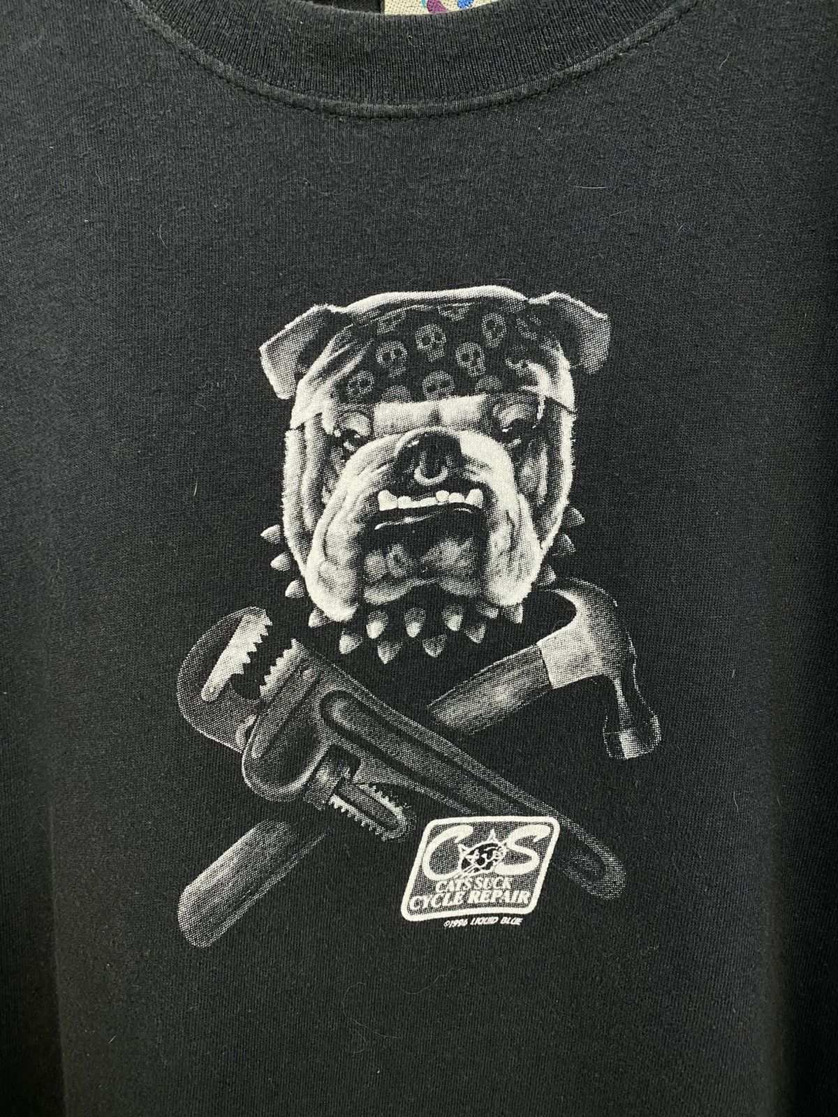 Liquid Blue Vintage Liquid Blue Bulldog All Over Print T Shirt Size US XL / EU 56 / 4 - 3 Thumbnail