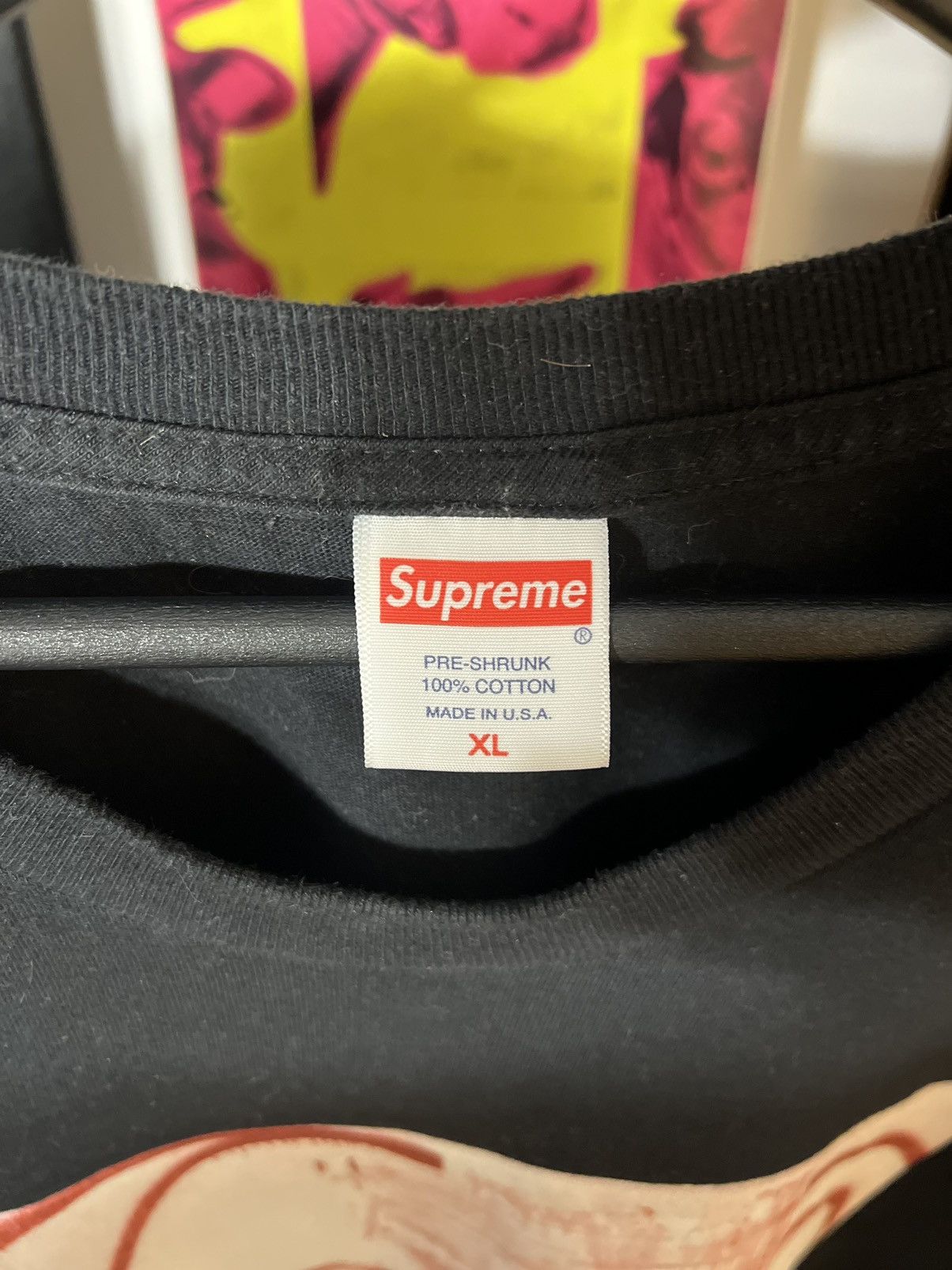 Supreme Supreme x Christopher Wool 2001 tee Size US XL / EU 56 / 4 - 10 Thumbnail