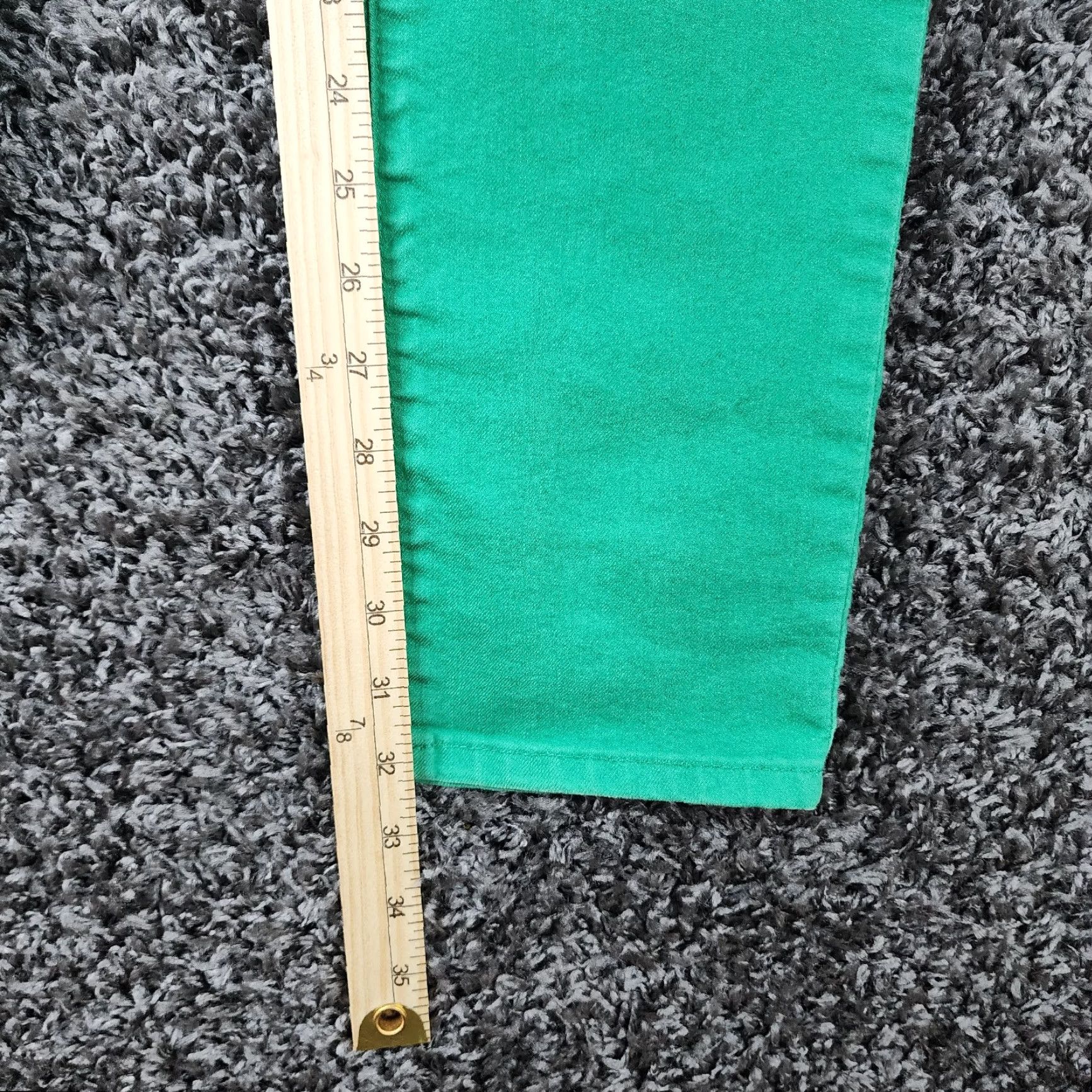 Prana Prana Womens Green Slim Fit Straight Leg Jeans Size 8 Size 30" / US 8 / IT 44 - 5 Thumbnail