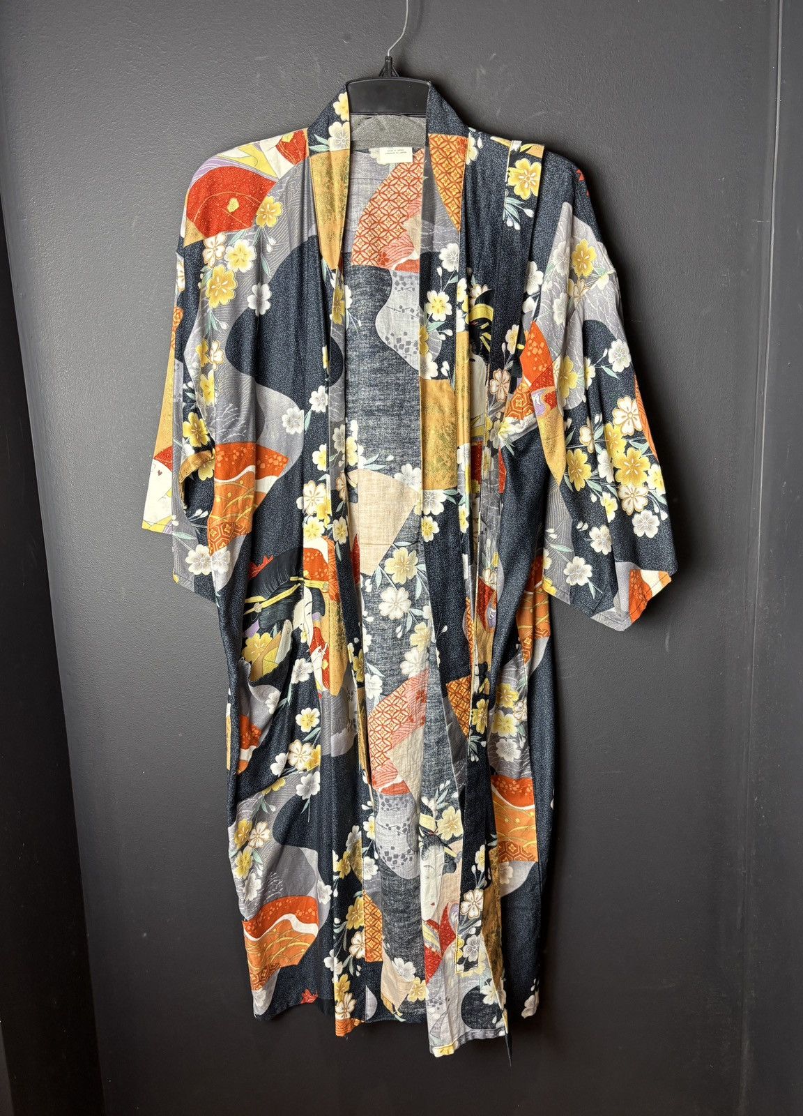 Vintage Made in Japan Vintage Bobe Cotton Bath Sleep Lounge Kimono Size L / US 10 / IT 46 - 3 Thumbnail