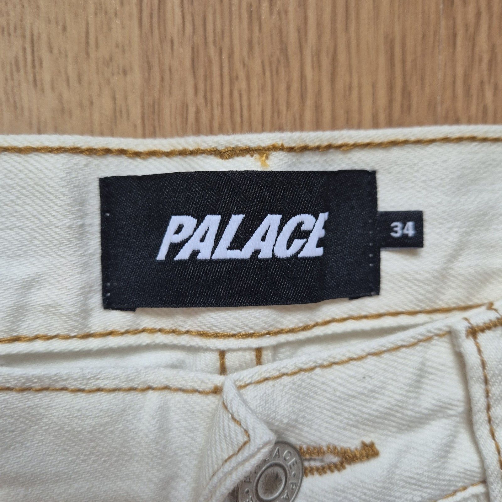 Palace Palace Jean 34 White Rinse Brand New With Tags FW21 Size US 34 / EU 50 - 7 Thumbnail