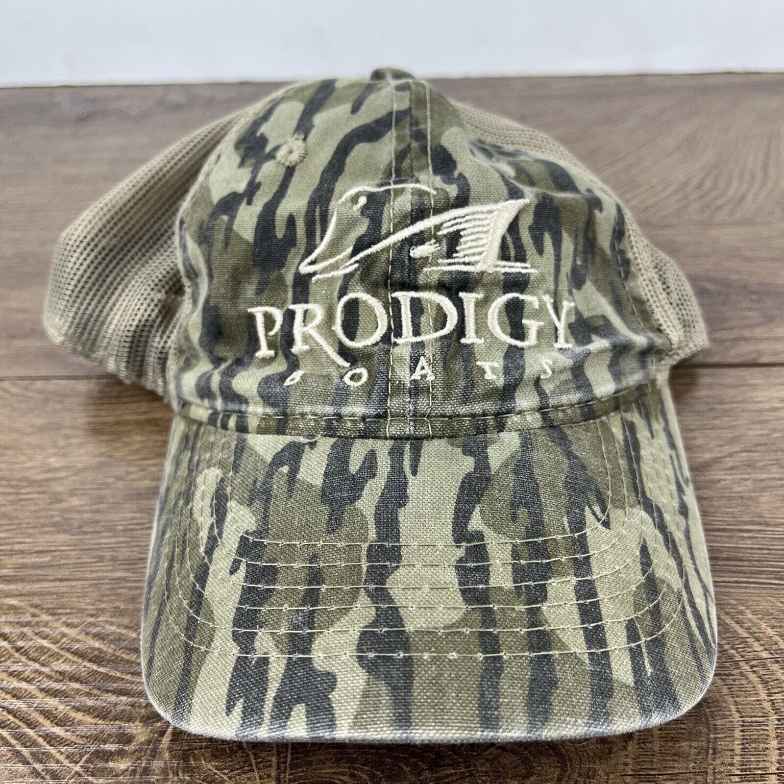 Other Prodigy Boats Hat Prodigy Green Camo Adjustable Hat Green Ad Size ONE SIZE - 3 Thumbnail