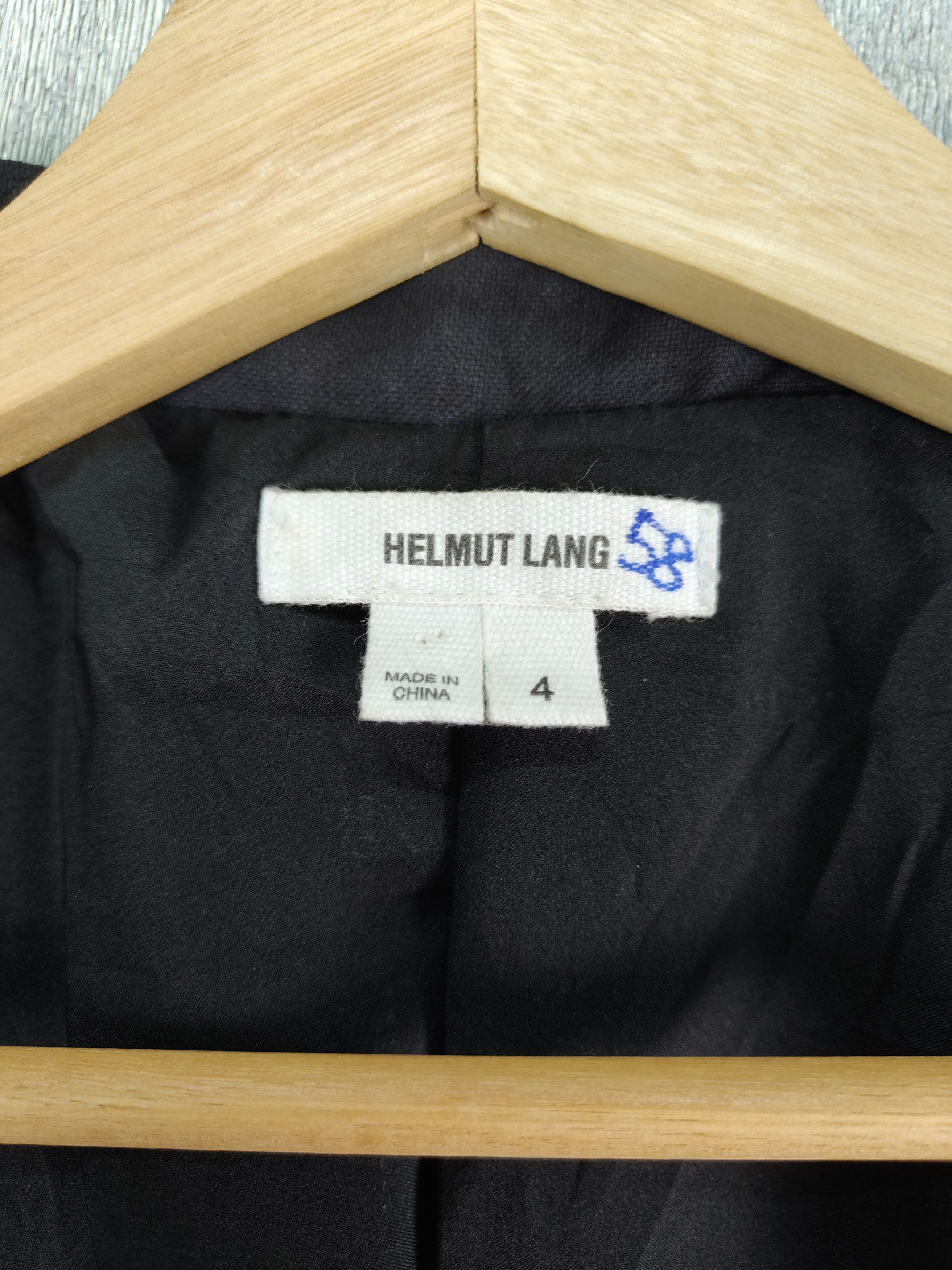 Helmut Lang Vintage Helmut Lang Lamb Leather Blazer Style Jacket Size US M / EU 48-50 / 2 - 5 Thumbnail