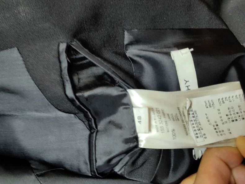Givenchy Givenchy Classic Black Suit Jacket, Size M Size US M / EU 48-50 / 2 - 5 Thumbnail